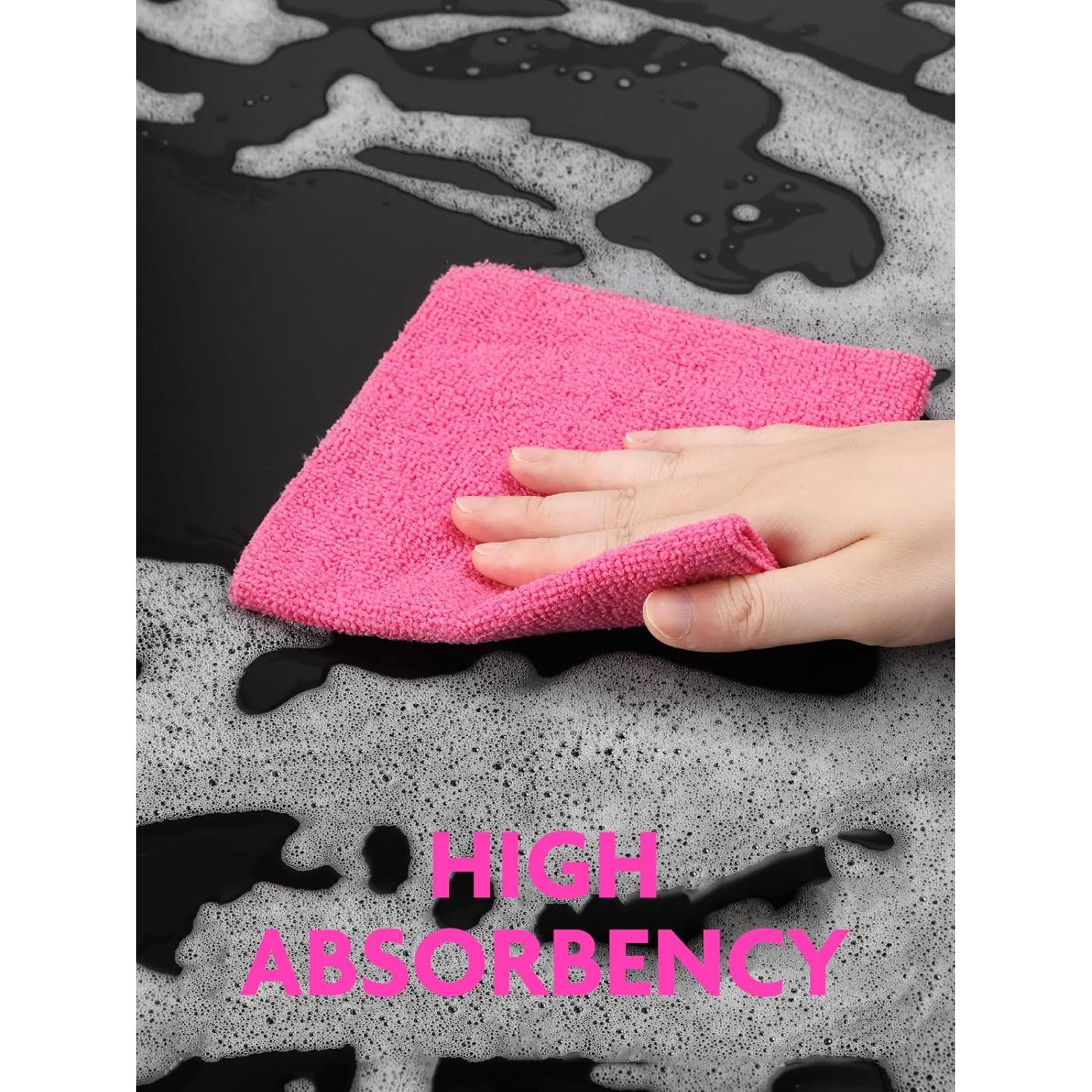 Rollos de Paños de Microfibra Itanso 50 Unidades 30x30 cm Magenta