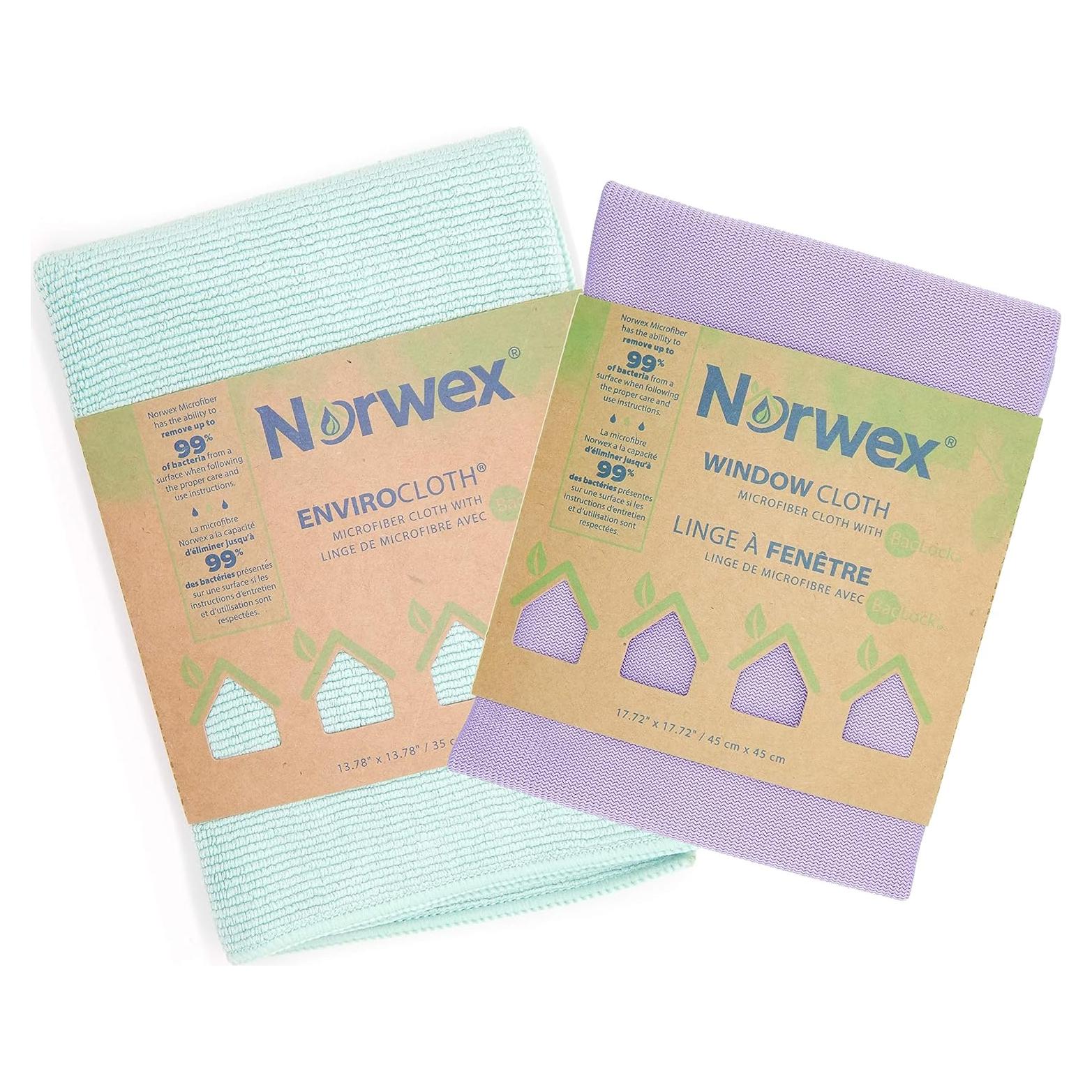 Paquete Básico Norwex - Paño de Limpieza de Ventanas y Plumería