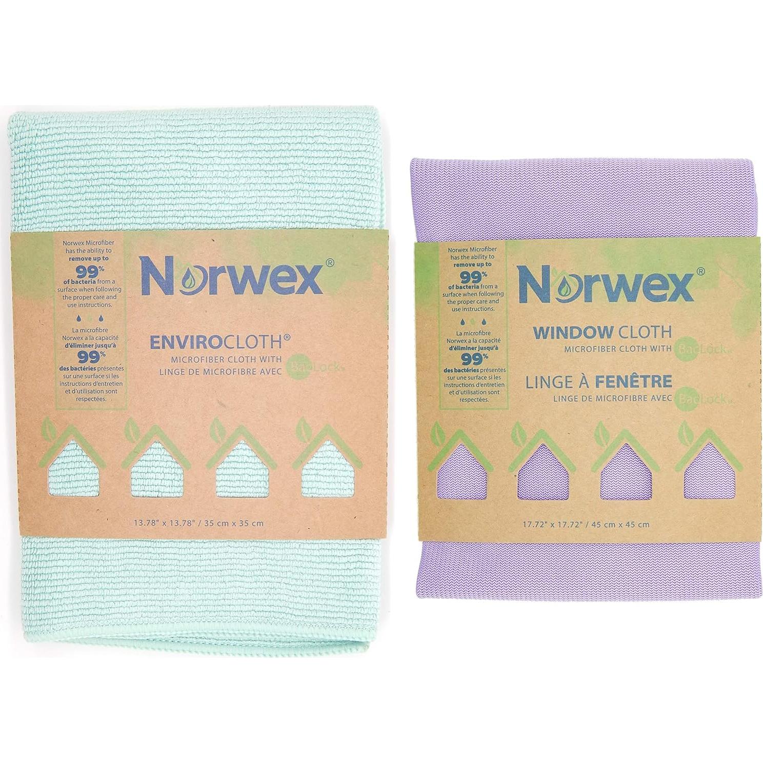 Paquete Básico Norwex - Paño de Limpieza de Ventanas y Plumería