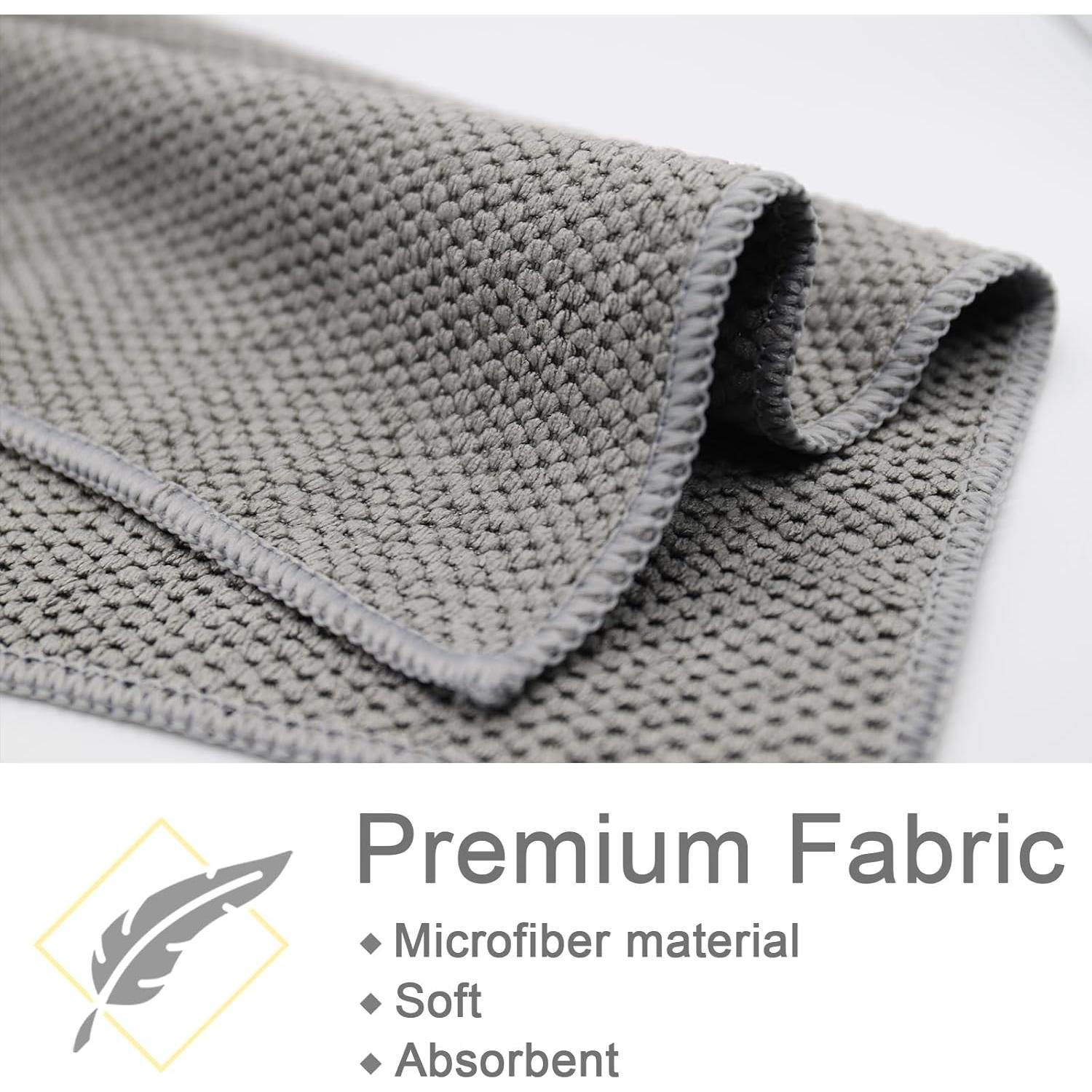 Toallas de Barista Cnyobvi 6Pack Microfibra 30x30cm