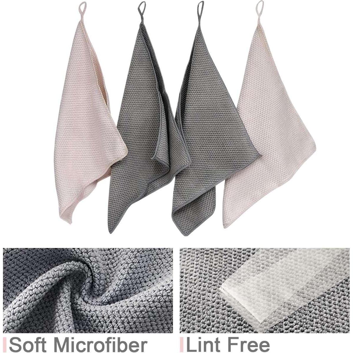 Toallas de Barista Cnyobvi 6Pack Microfibra 30x30cm