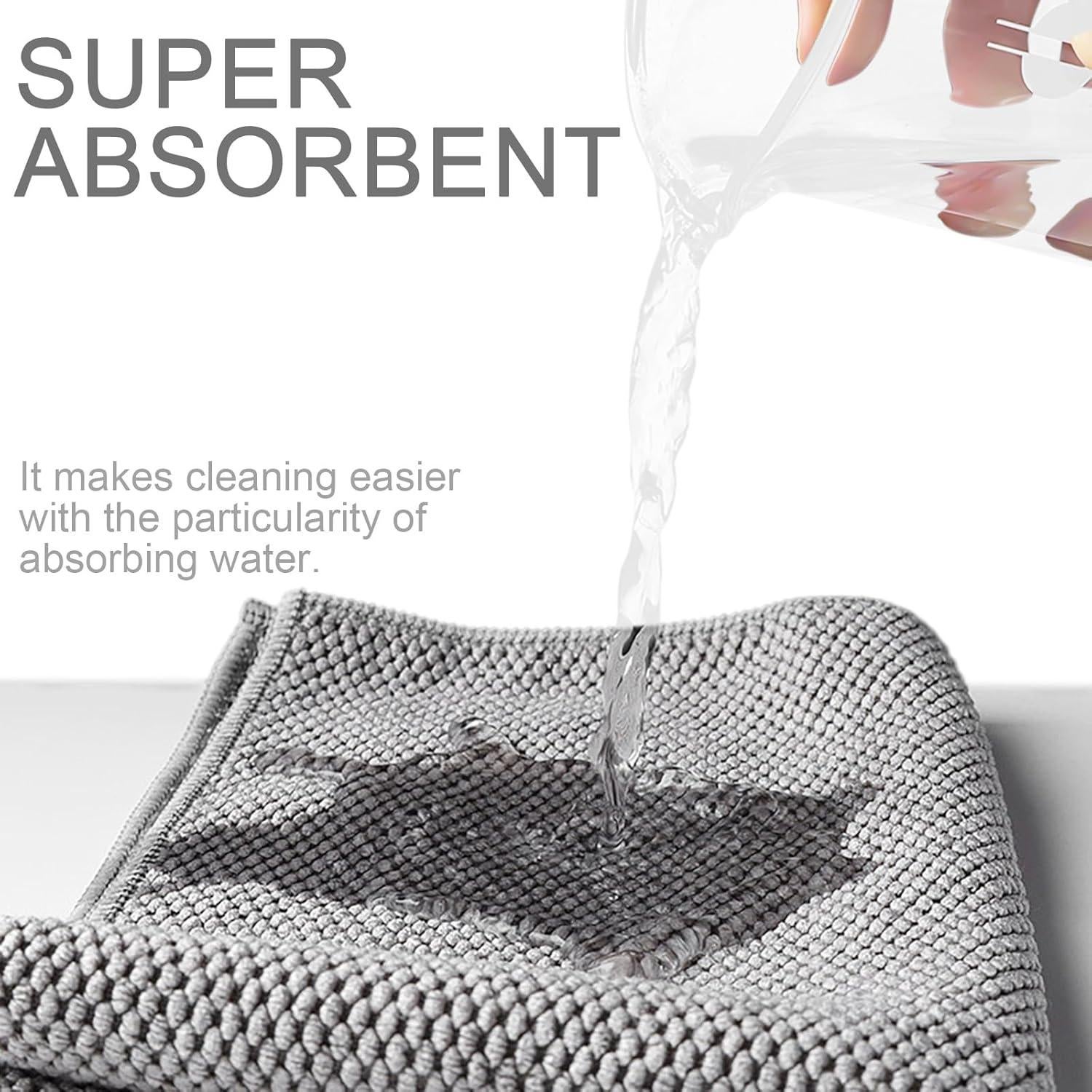 Toallas de Barista Cnyobvi 6Pack Microfibra 30x30cm