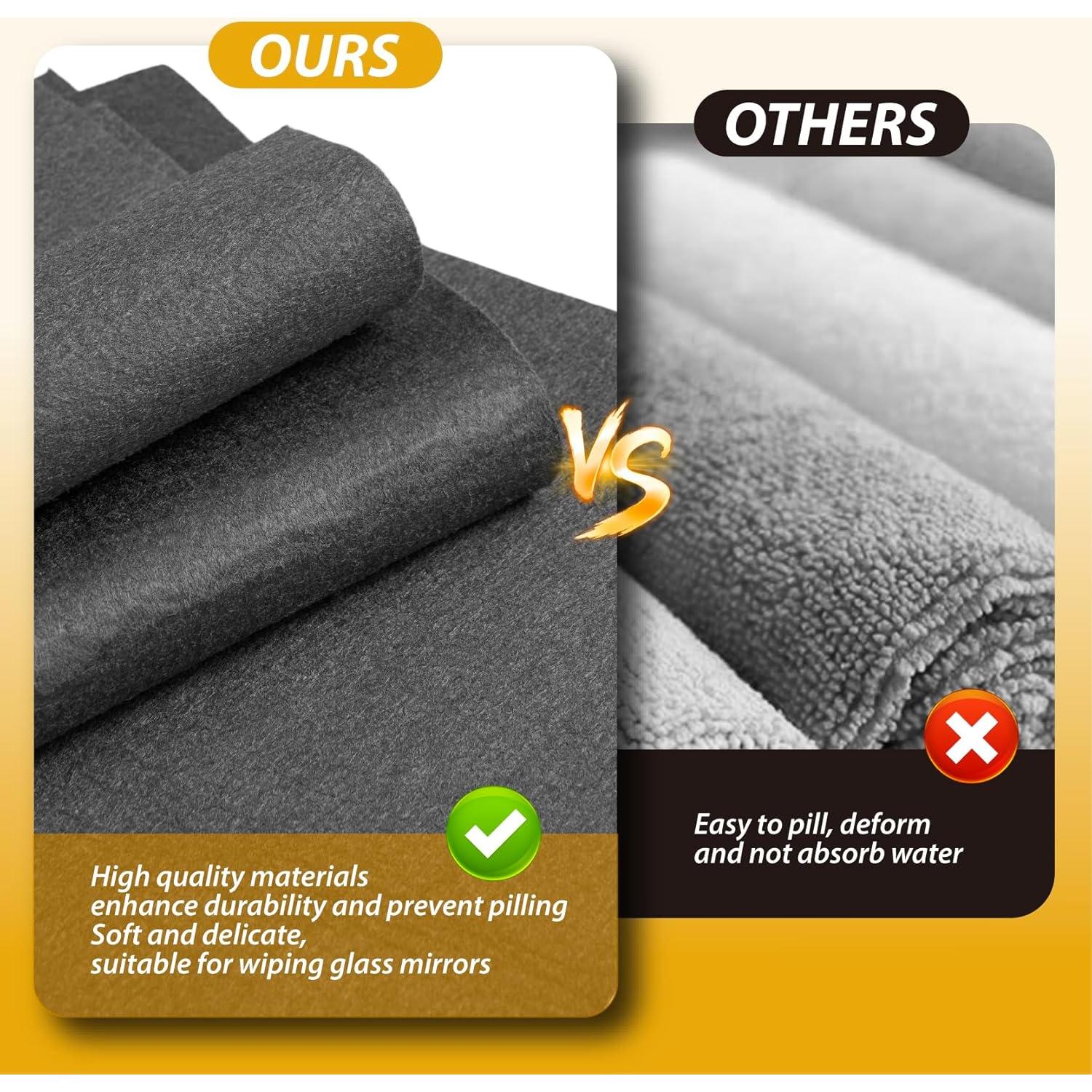 Paño de limpieza mágico DyPinYise 30x30 cm 6 piezas microfibra