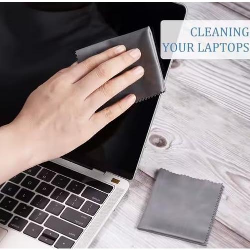 Paquete de 10 paños de limpieza de microfibra Varcare 18.6x14.8 cm