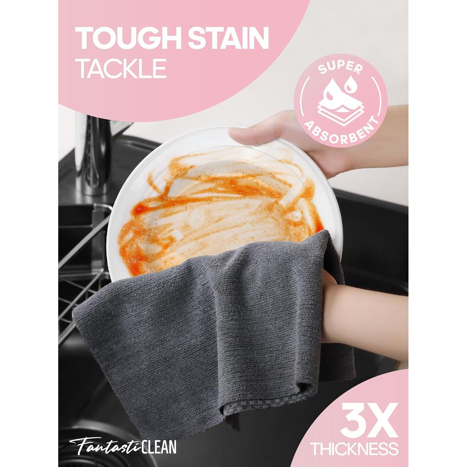 Paños de Microfibra Desprendibles Fantasticlean 24 Pzas 45.72x30.48cm