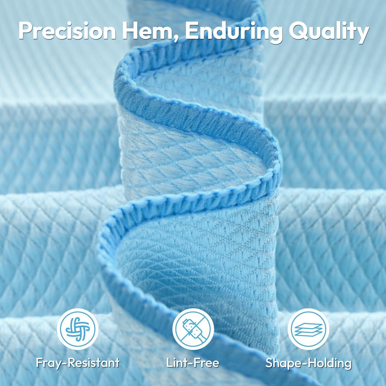 Paño de limpieza de microfibra Tekswip LUMO02 - 6 piezas