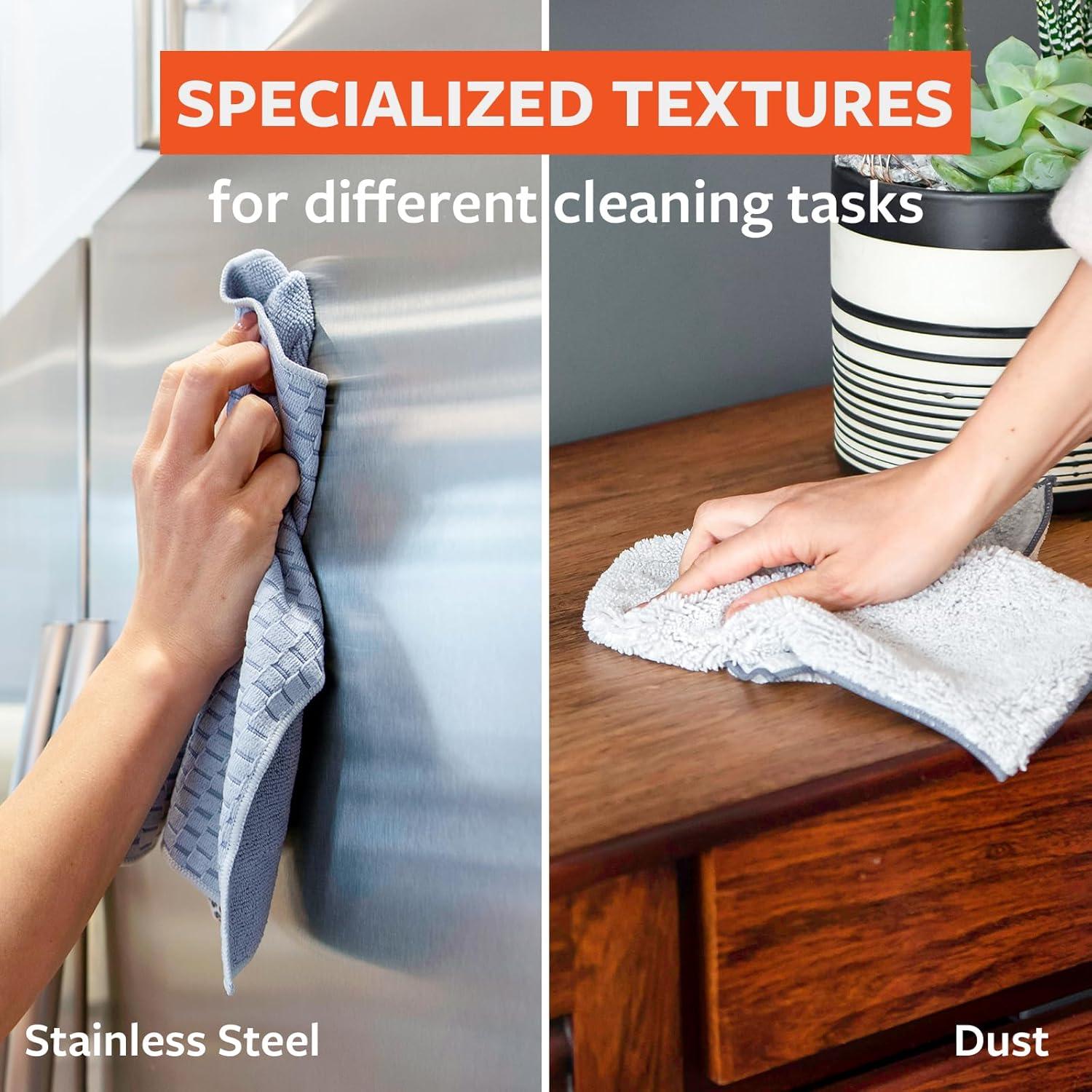 Set de 5 Paños Multifuncionales Microfibra Reciclada Full Circle