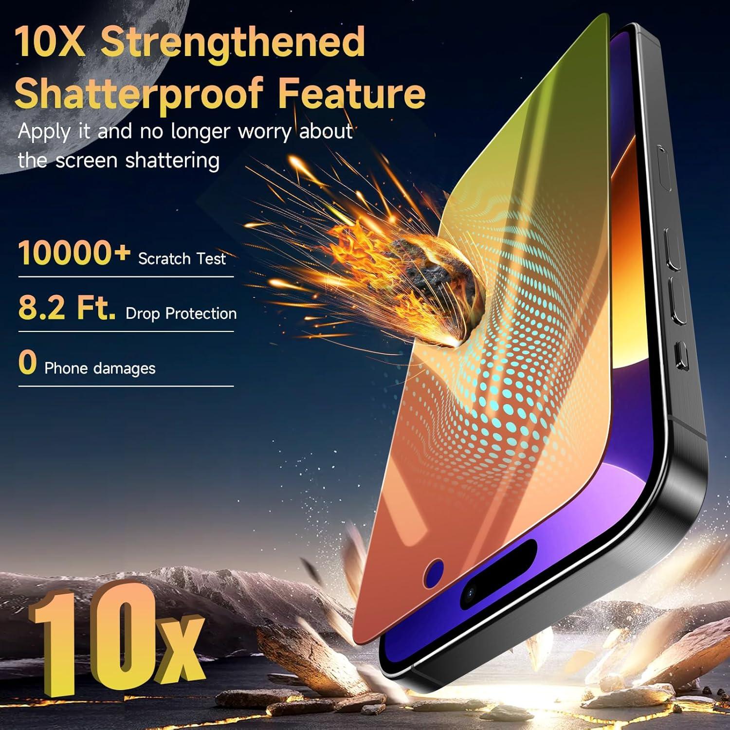 Protector de Pantalla Privado Sorlnern para iPhone 16 Pro Max