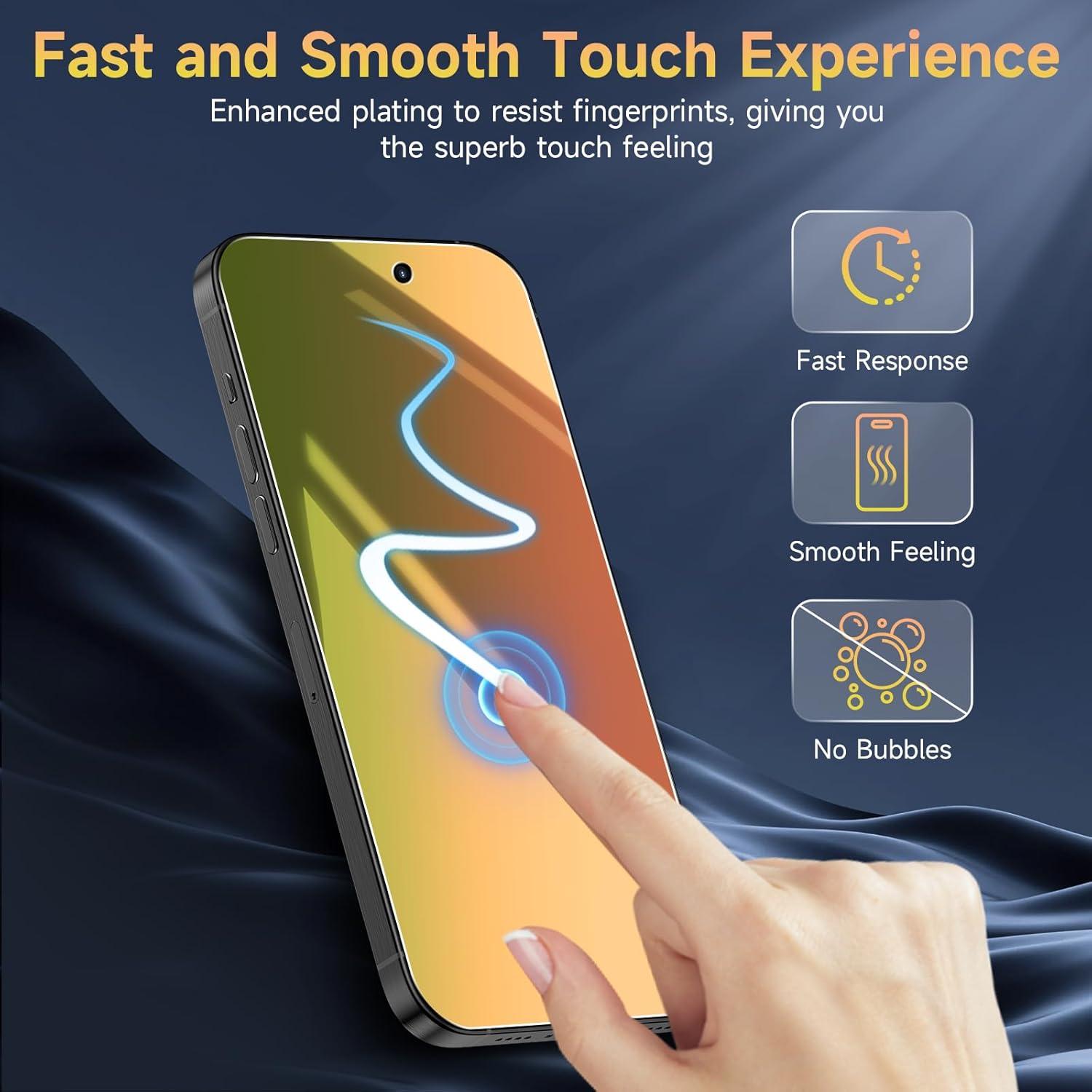 Protector de Pantalla Privado Sorlnern para iPhone 16 Pro Max