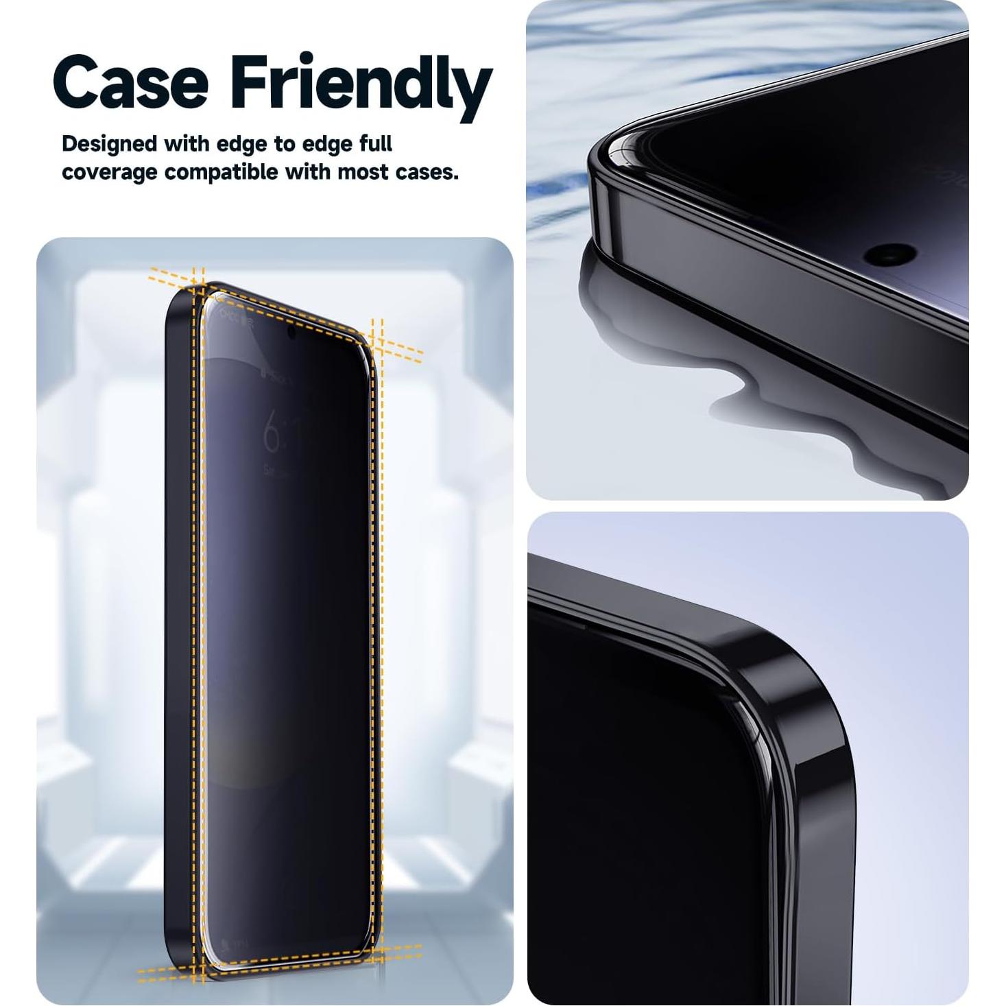 Protector de Pantalla Vidrio Templado MAGIC JOHN para Samsung Galaxy S24 Plus 6.7"