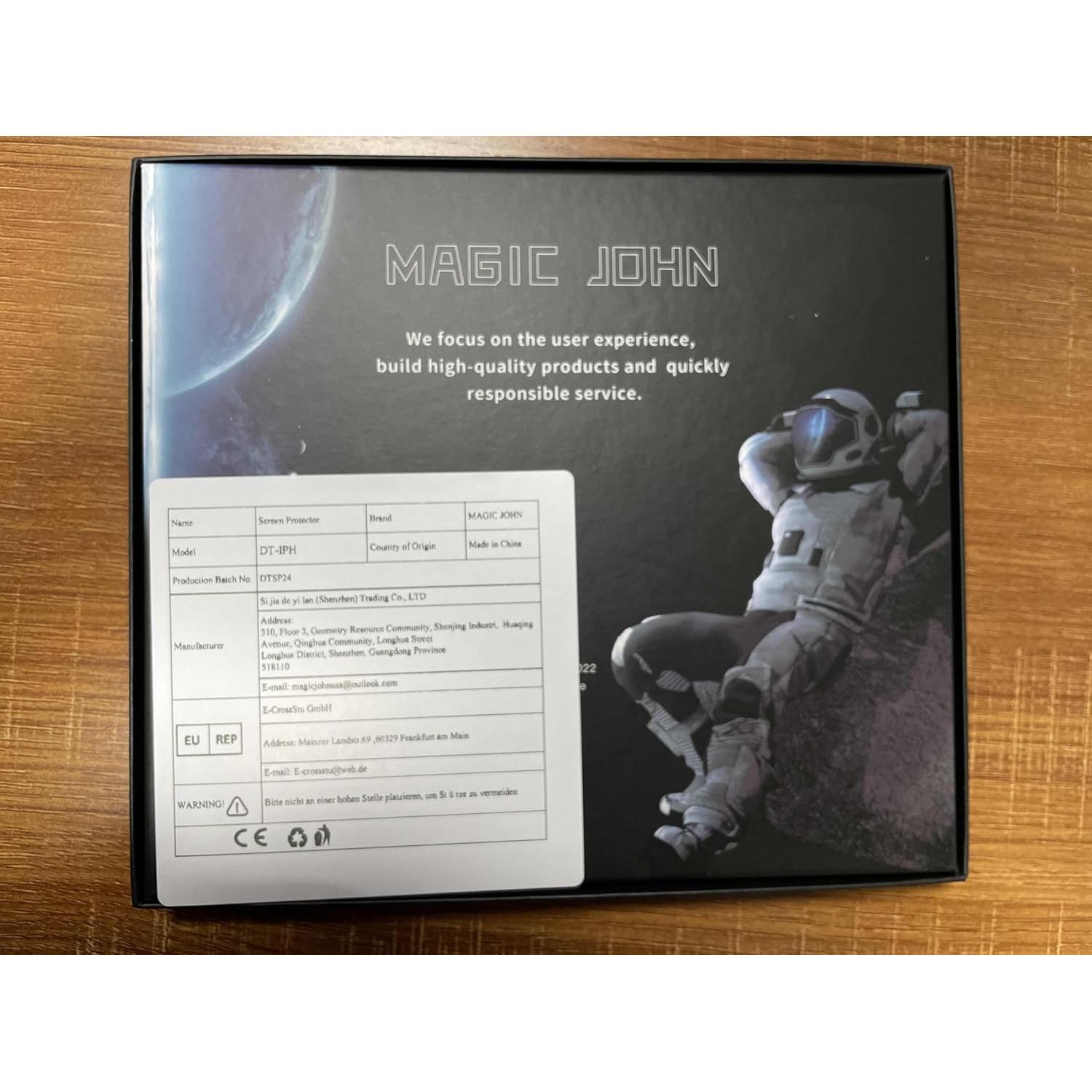 Protector de Pantalla Vidrio Templado MAGIC JOHN para Samsung Galaxy S24 Plus 6.7"