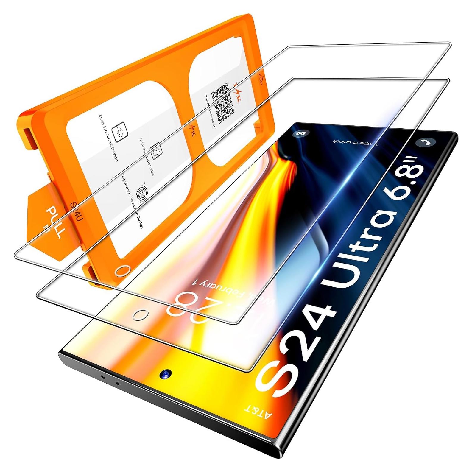 Protector de Pantalla Vidrio Templado LÄK para Galaxy S24 Ultra