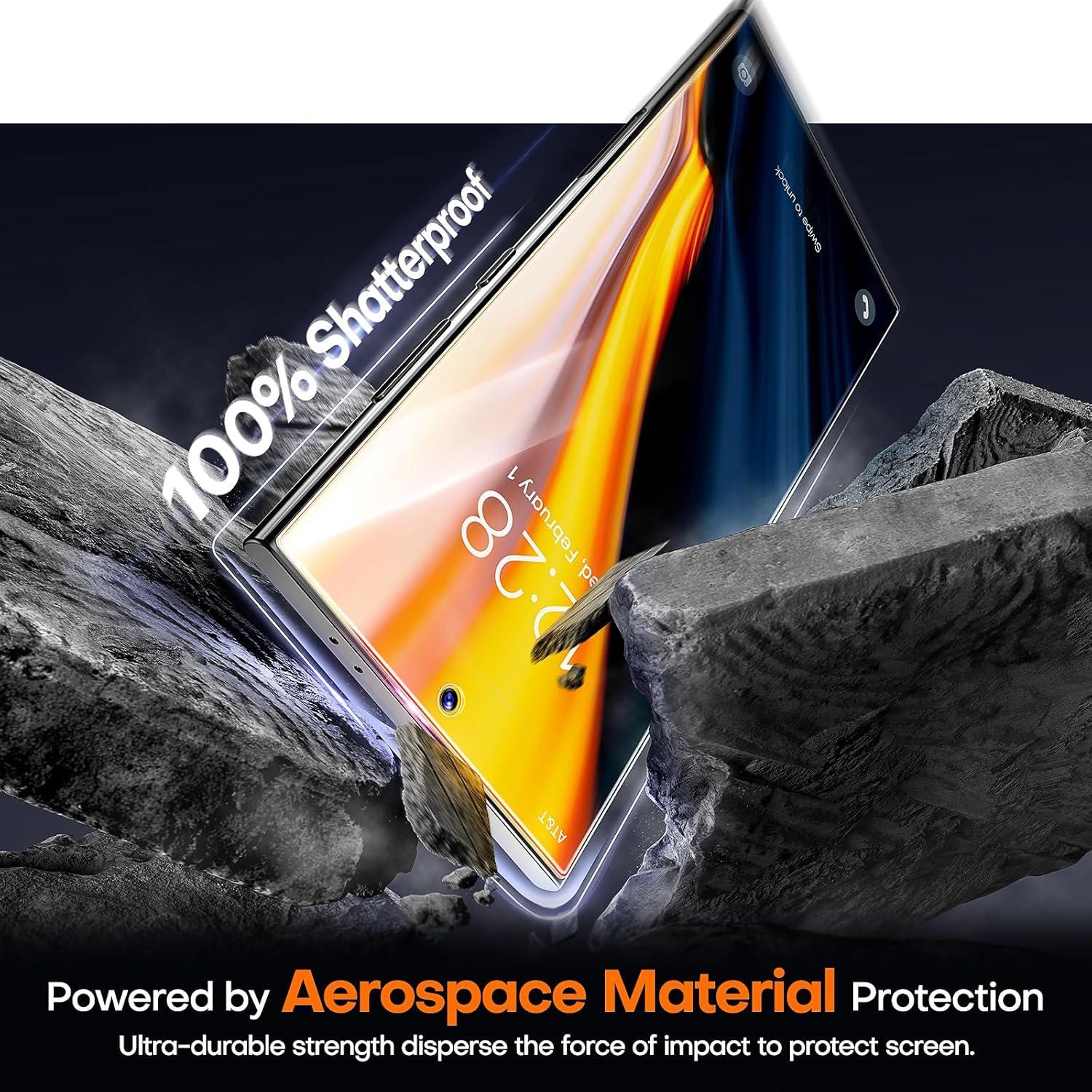 Protector de Pantalla Vidrio Templado LÄK para Galaxy S24 Ultra