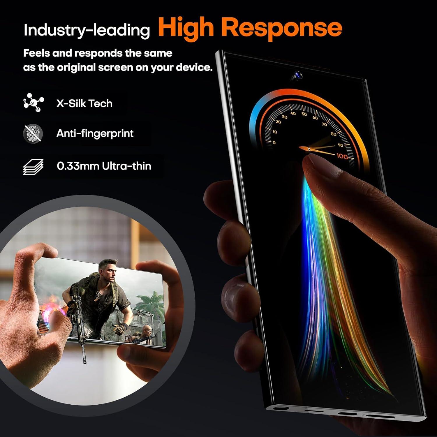 Protector de Pantalla Vidrio Templado LÄK para Galaxy S24 Ultra