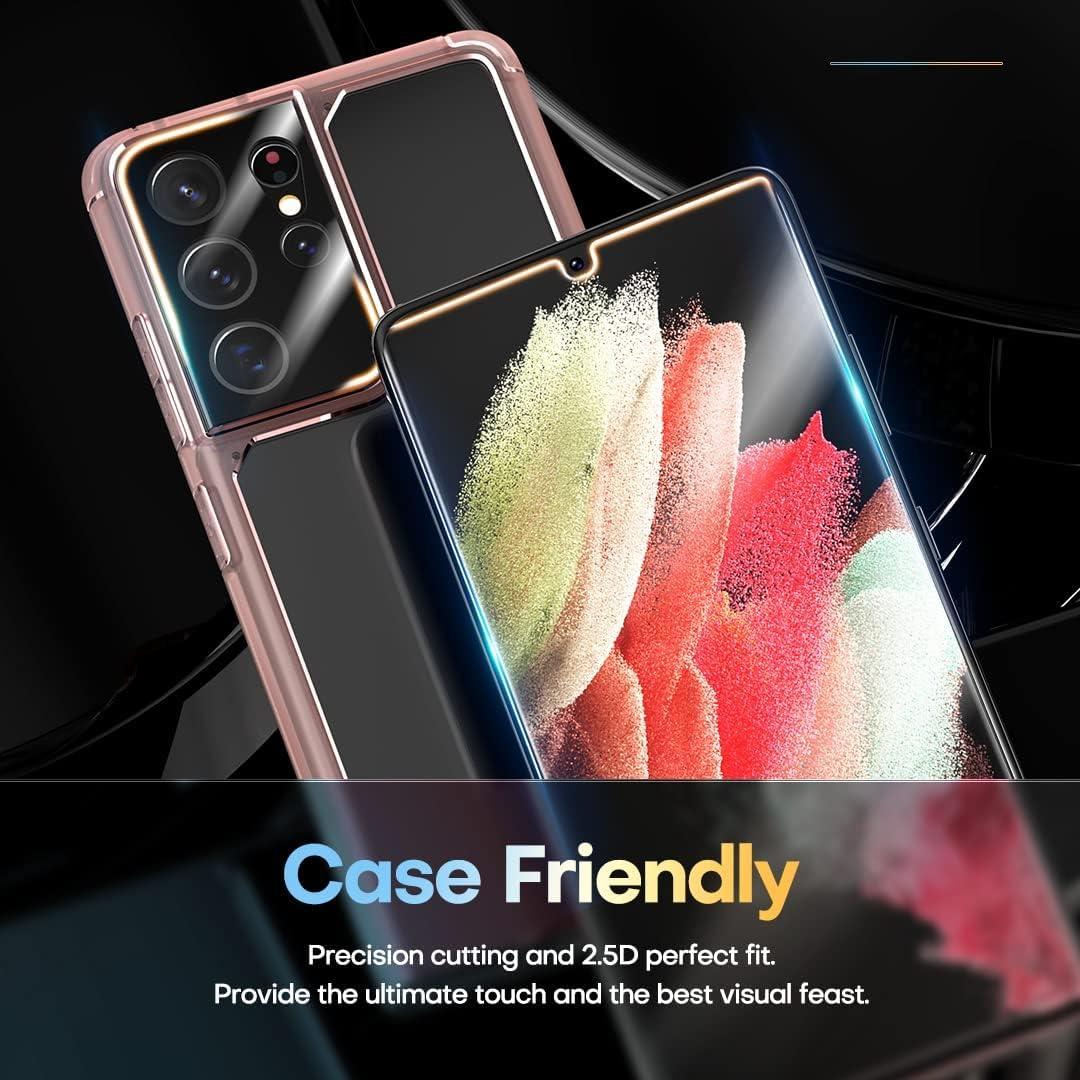 Protector de Pantalla y Lente TAURI para Samsung Galaxy S21 Ultra