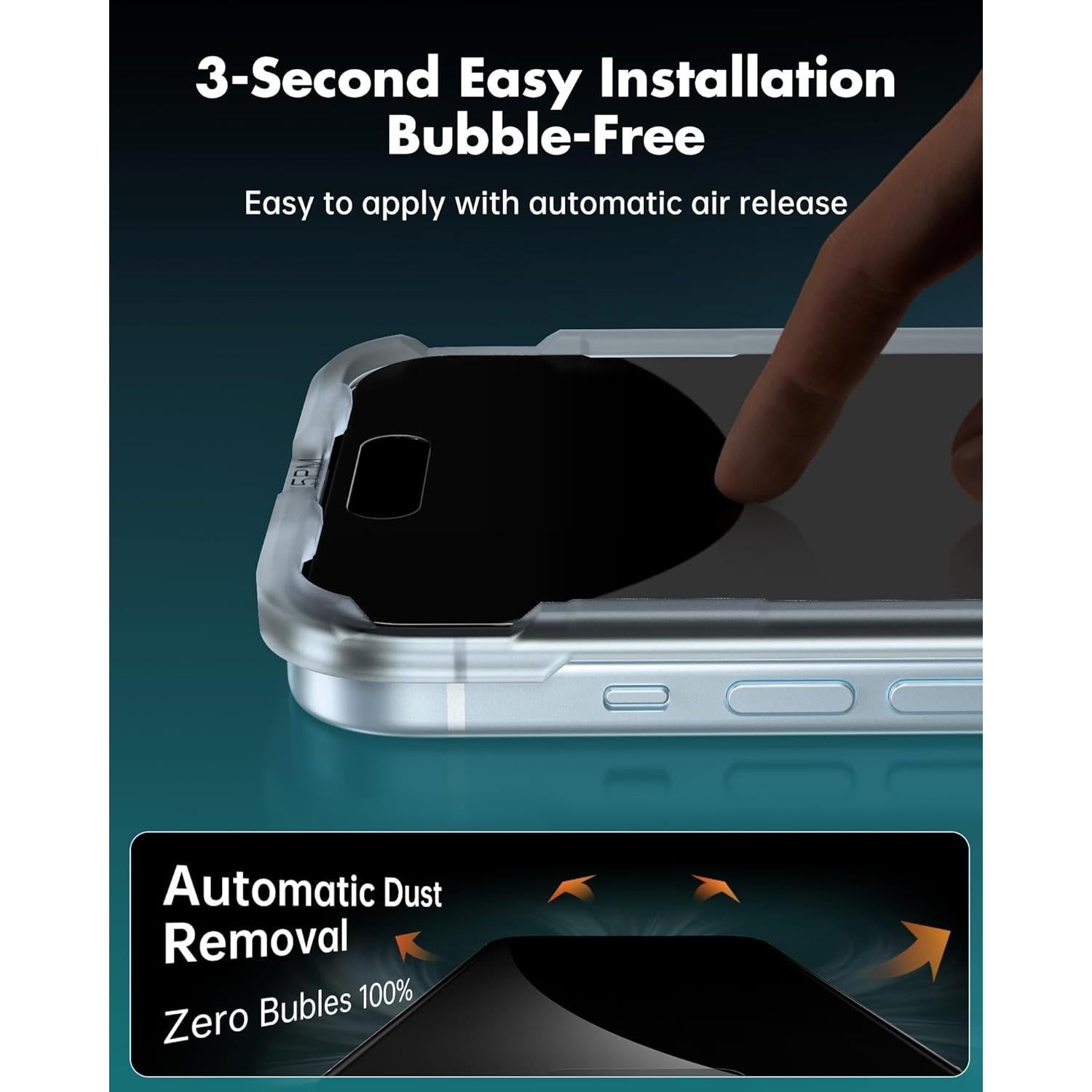 Protector de Pantalla UNBREAKcable para iPhone 15 6.1" 4PCS