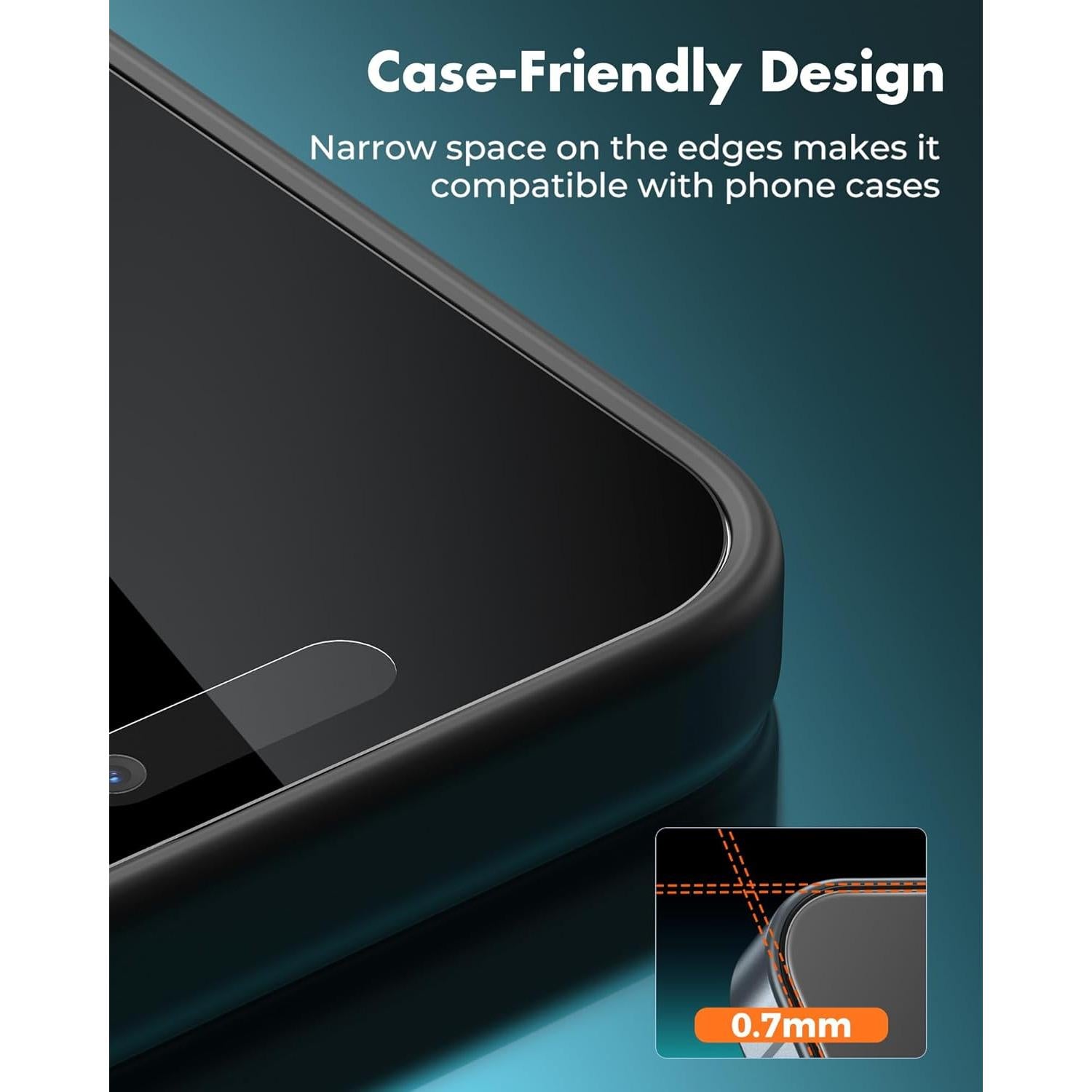 Protector de Pantalla UNBREAKcable para iPhone 15 6.1" 4PCS