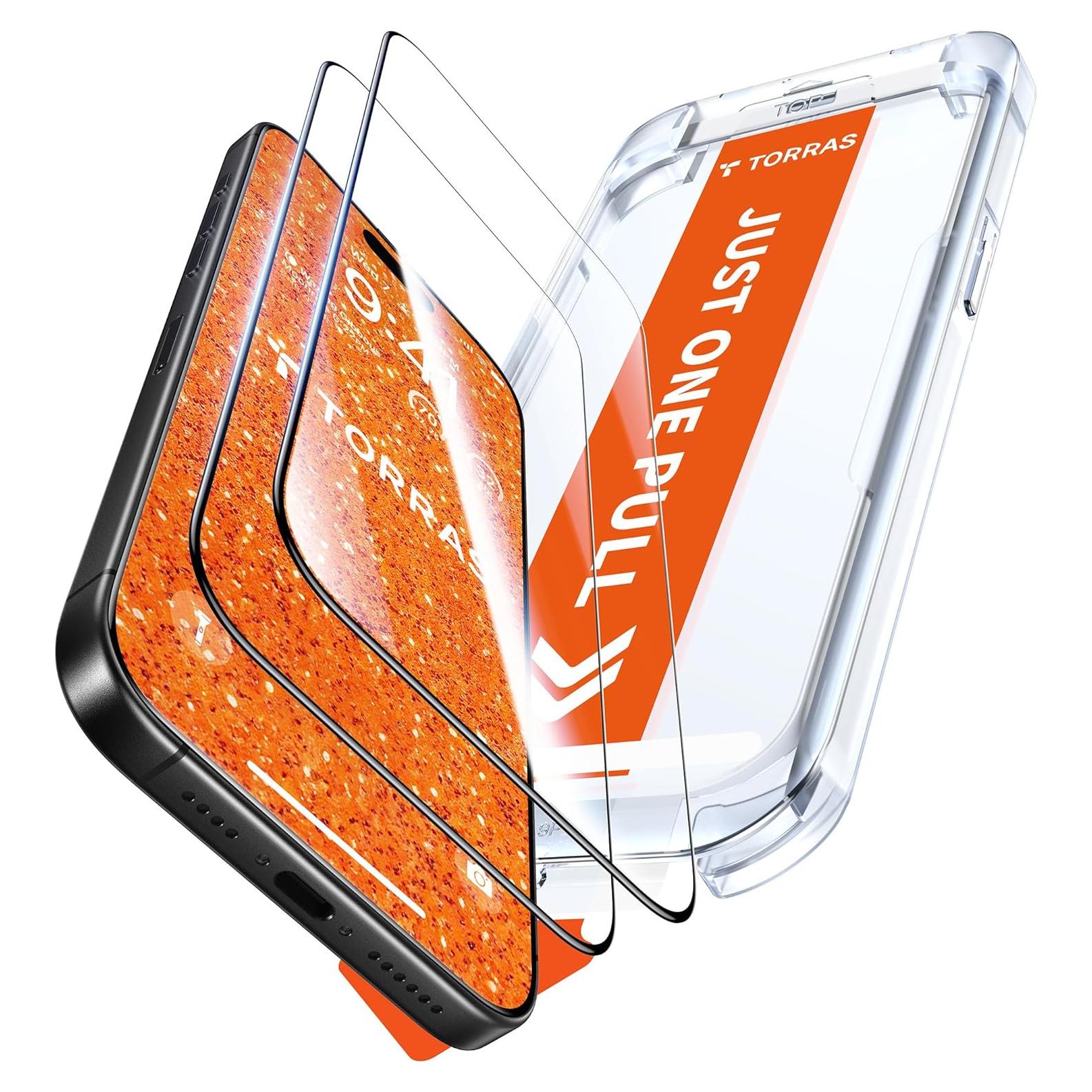 Protector de Pantalla TORRAS para iPhone 17 Pro Max 9H+