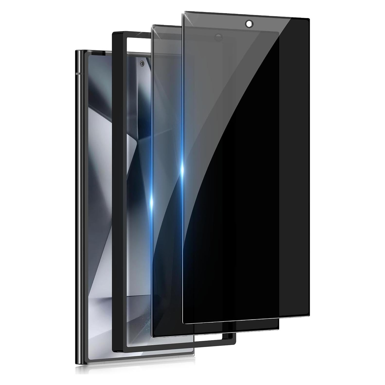 Protector de Pantalla Privado Vidrio Templado WYQLTD S24 Ultra