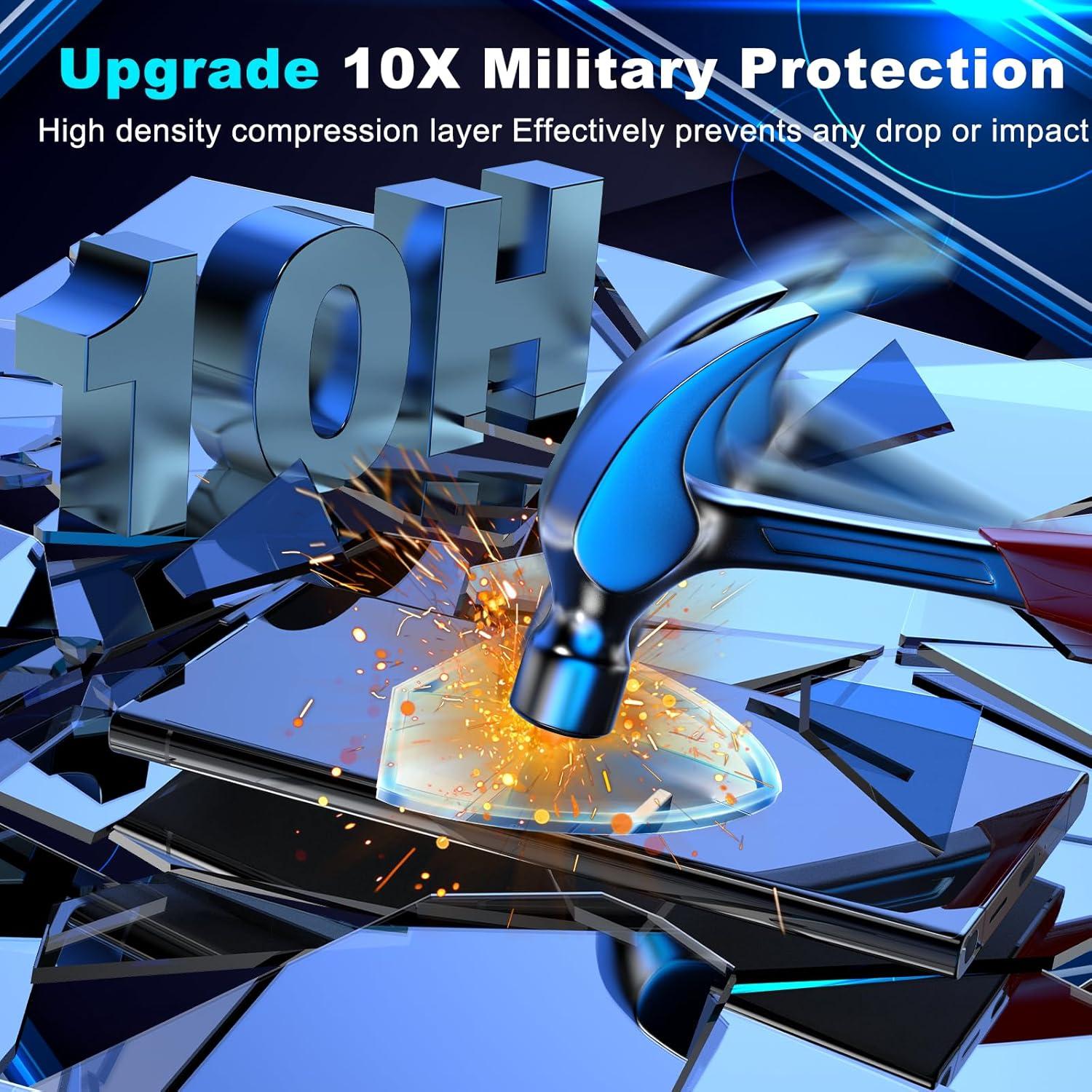 Protector de Pantalla Privado Vidrio Templado WYQLTD S24 Ultra