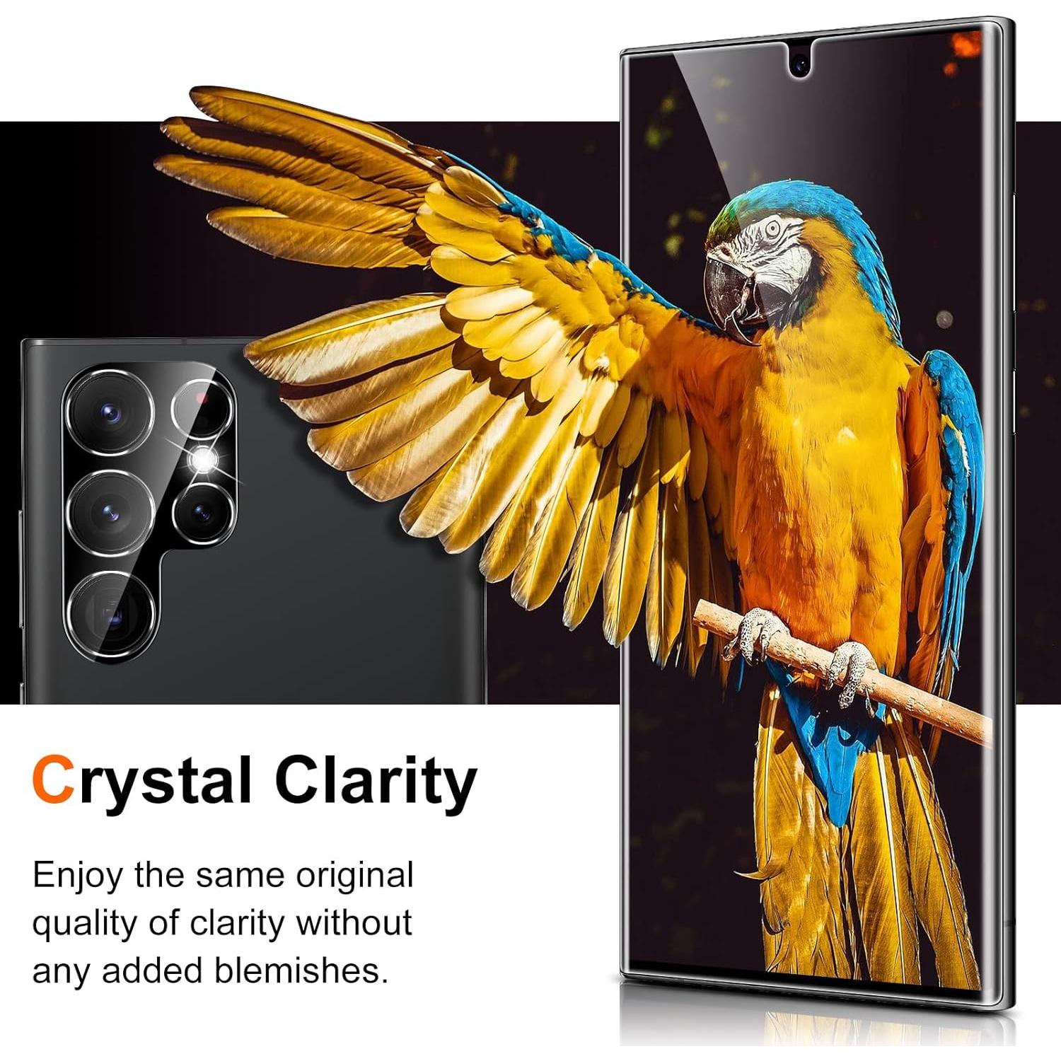 Protector de Pantalla y Lente UniqueMe para Galaxy S23 Ultra 6.8"