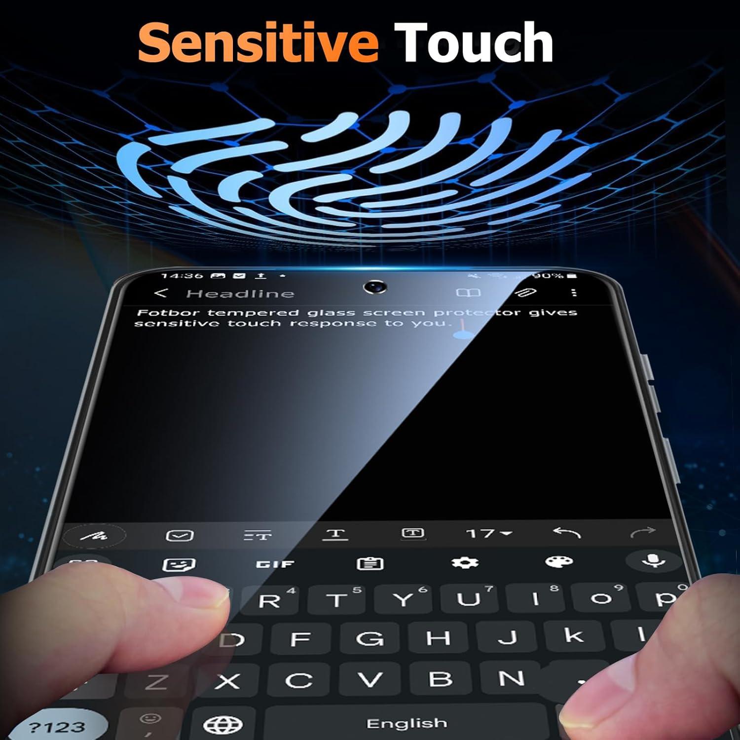 Protector de Pantalla Vidrio Templado Fotbor para Moto G Power 5G 2024