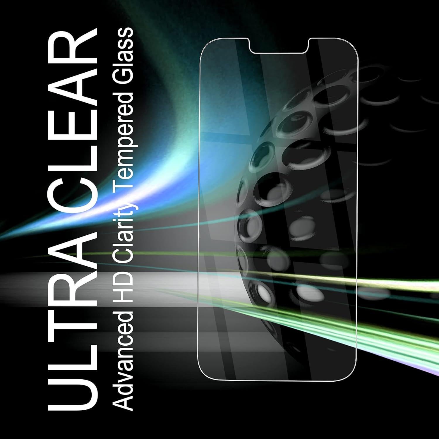 Protector de Pantalla Arae Vidrio Templado HD para iPhone 14/13 Pro 6.1"