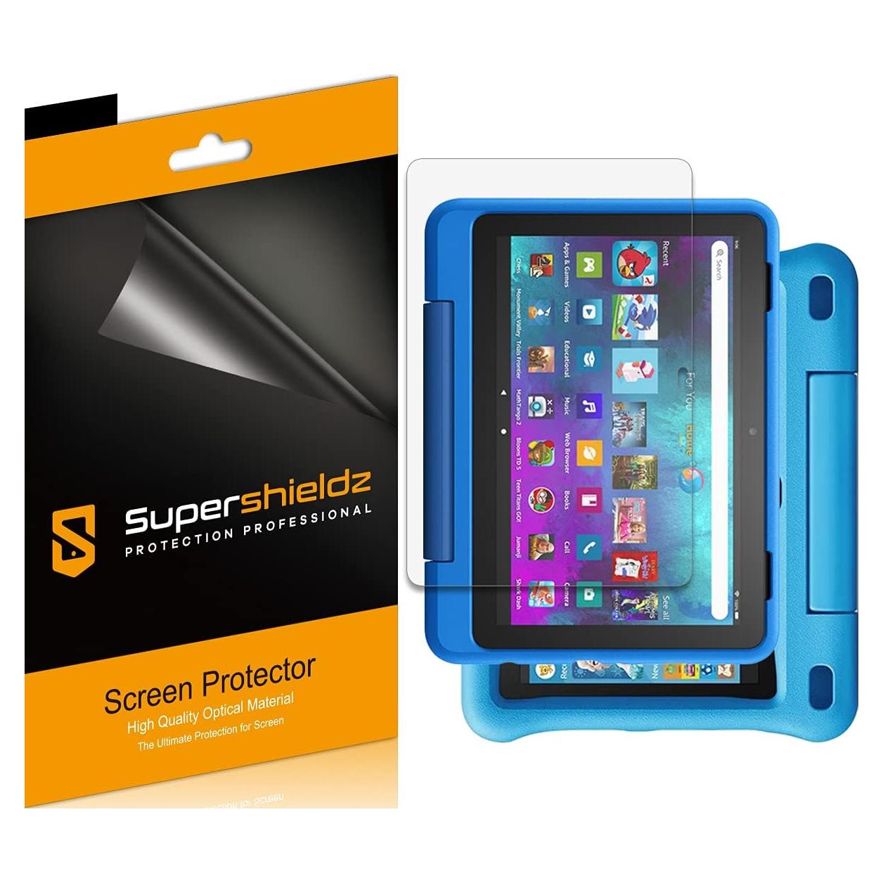 Protector de Pantalla Supershieldz para Fire HD 8 Kids - 3 Unidades