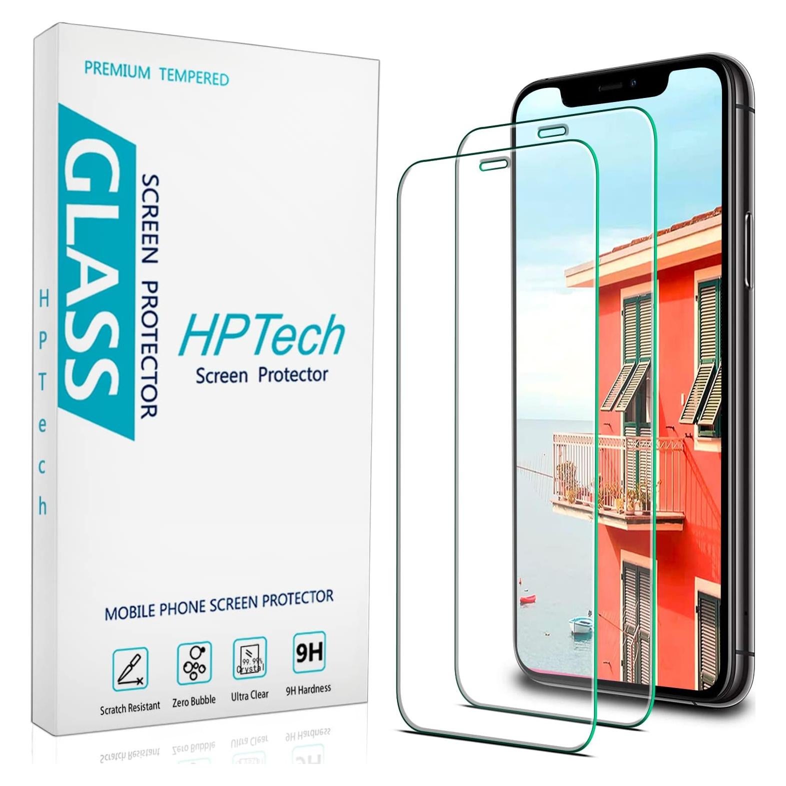 Protector de Pantalla Cristal Templado HPTech para iPhone 11/XR