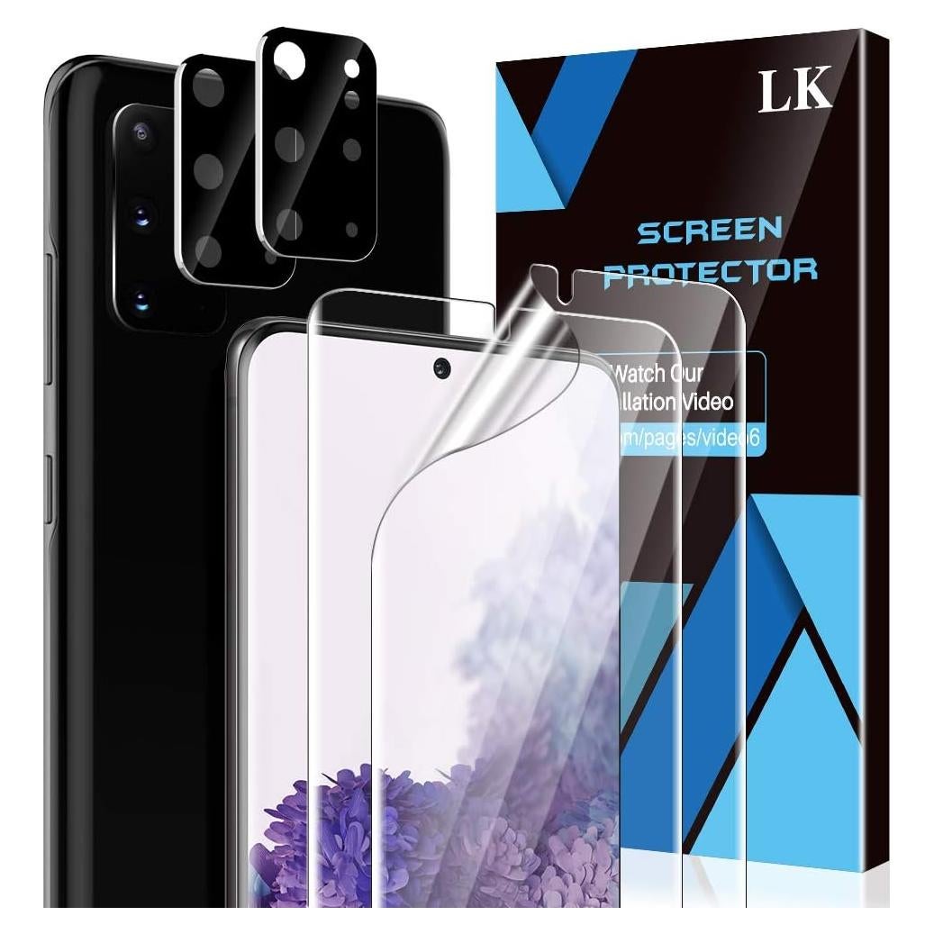 Protector de Pantalla y Lente LK para Samsung Galaxy S20 Plus 6.7"