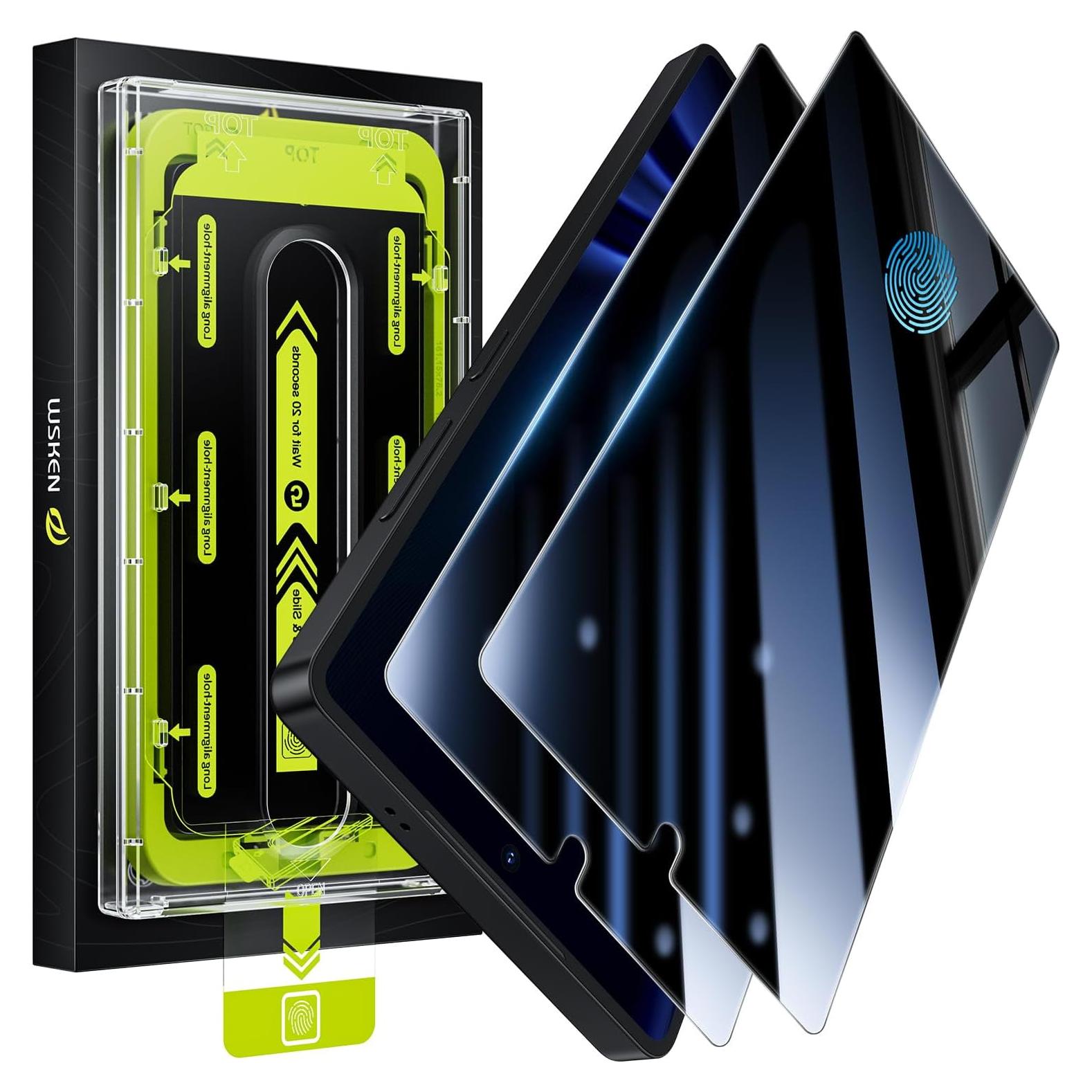 Protector de Pantalla Privado WSKEN para Galaxy S25 Ultra - HD