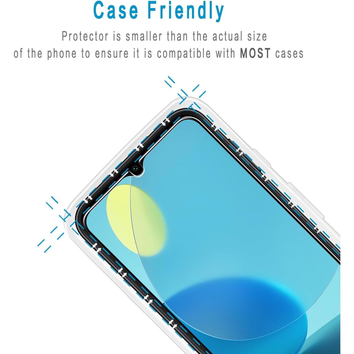 Protector de Pantalla Vidrio Templado Bencuku para Samsung Galaxy A14 5G