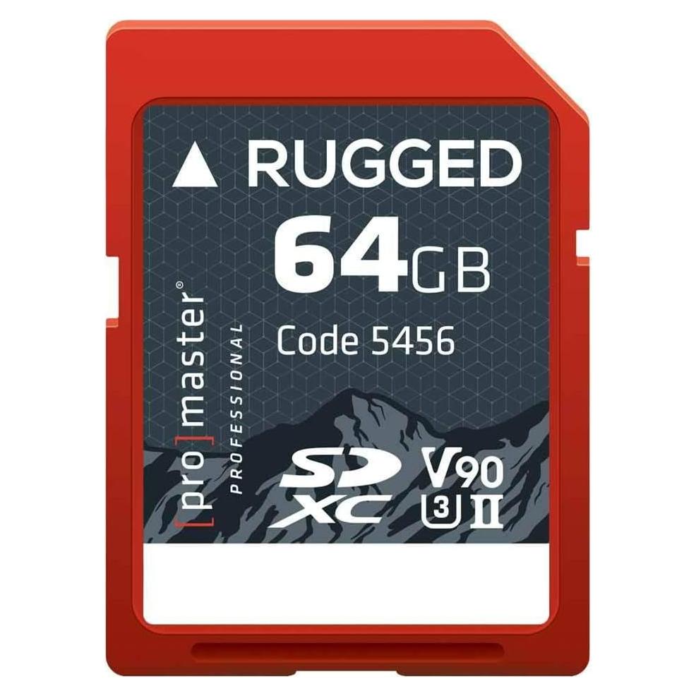 Tarjeta de Memoria ProMaster SDXC 64GB UHS-II Resistente