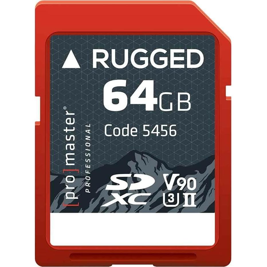 Tarjeta de Memoria ProMaster SDXC 64GB UHS-II Resistente