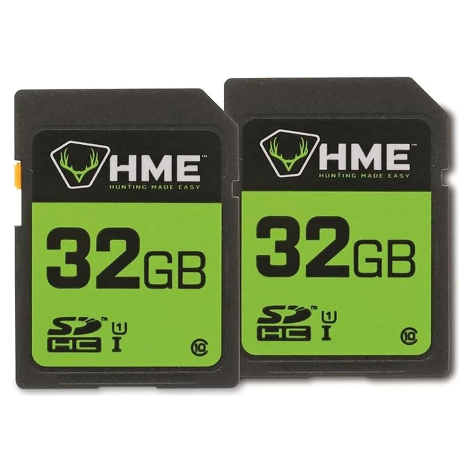 Tarjetas SD HME 32GB - Paquete de 2, Alta Velocidad, Duraderas