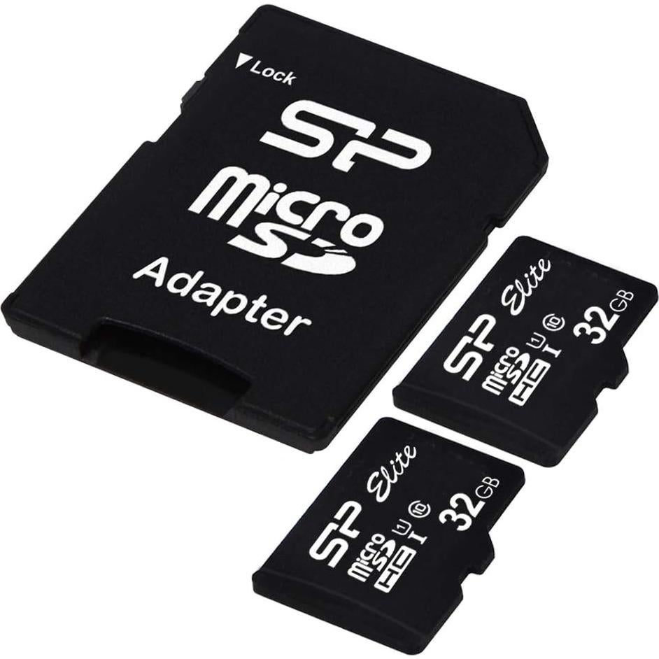 Tarjeta MicroSD Silicon Power Elite 32GB con Adaptador UHS-I
