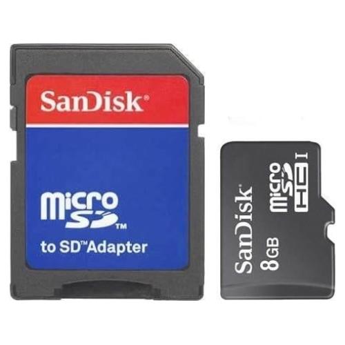 Tarjeta de Memoria SanDisk 8GB Micro SDHC Clase 4
