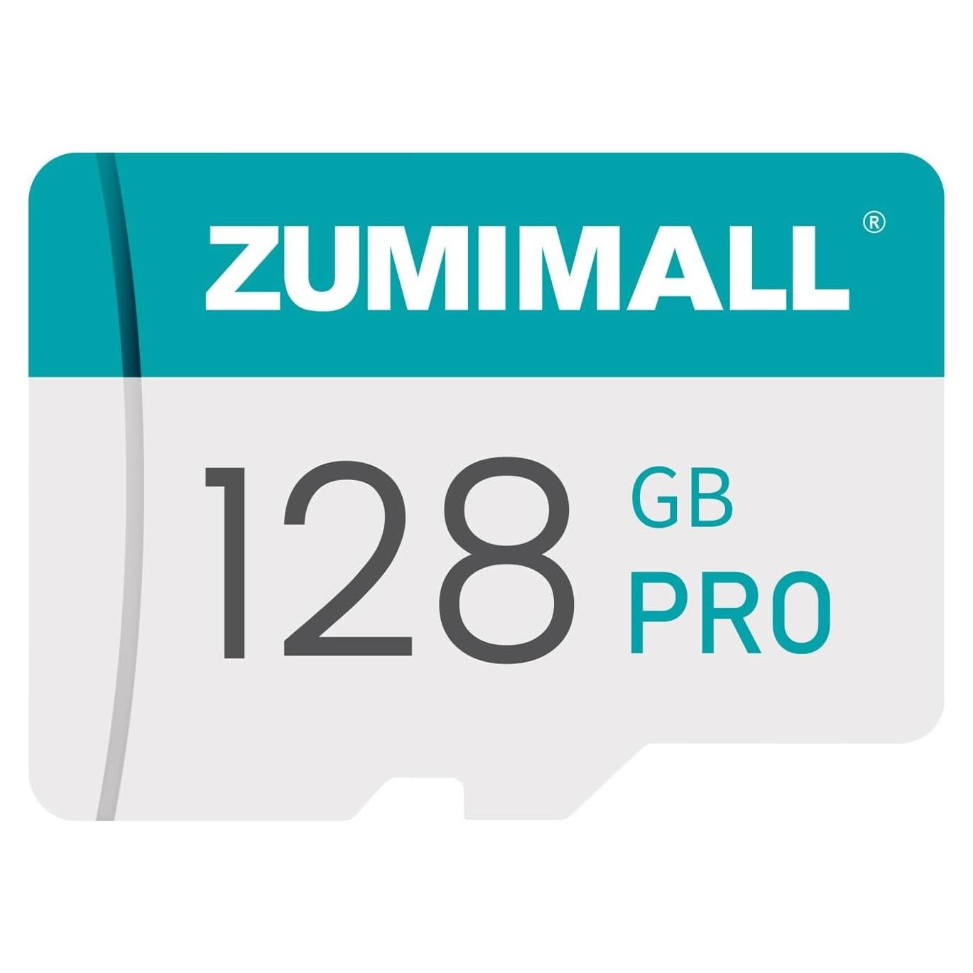 Tarjeta SD 128GB ZUMIMALL - Almacenamiento para Cámaras de Seguridad
