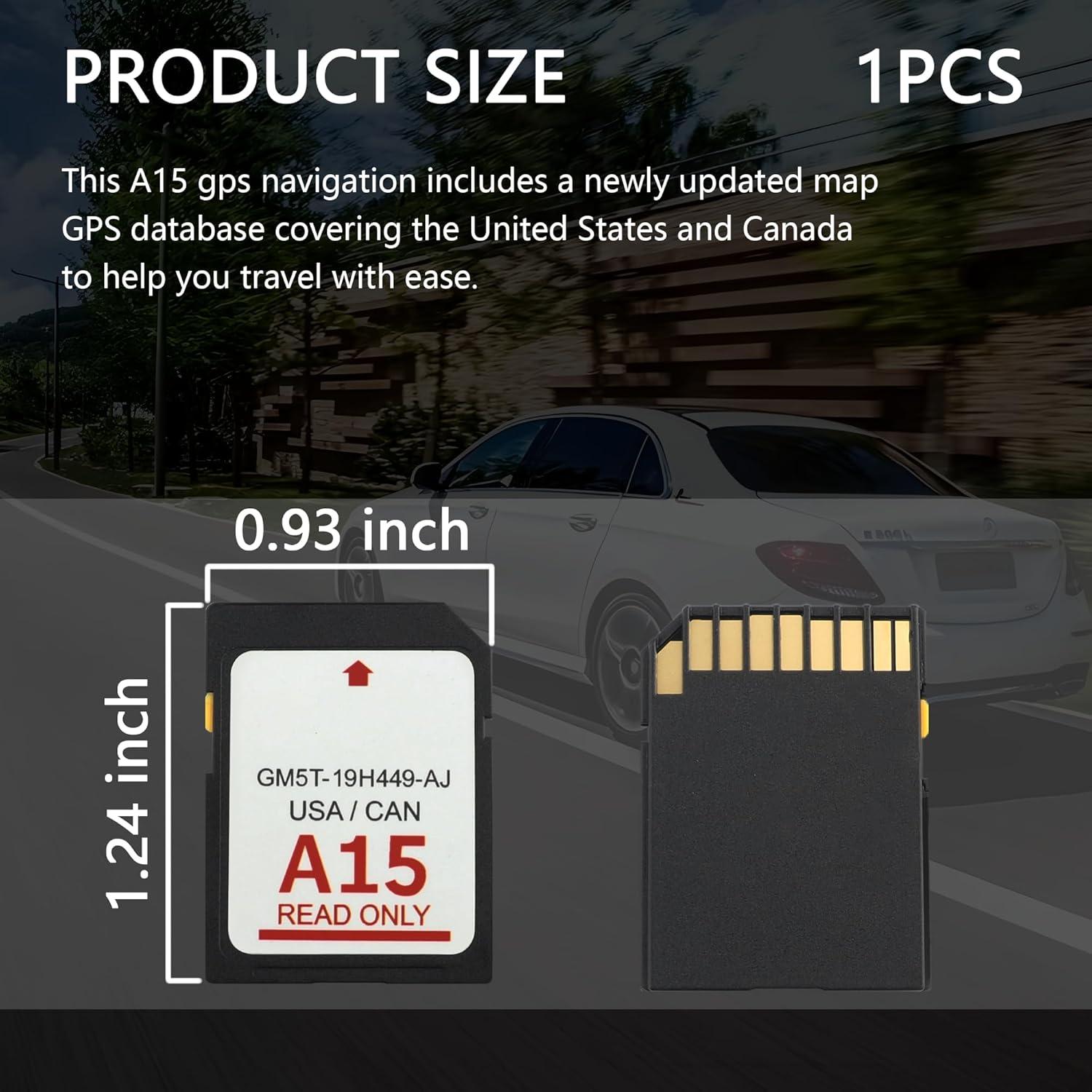 Tarjeta SD de Navegación GPS A15 Stacool para Ford y Lincoln