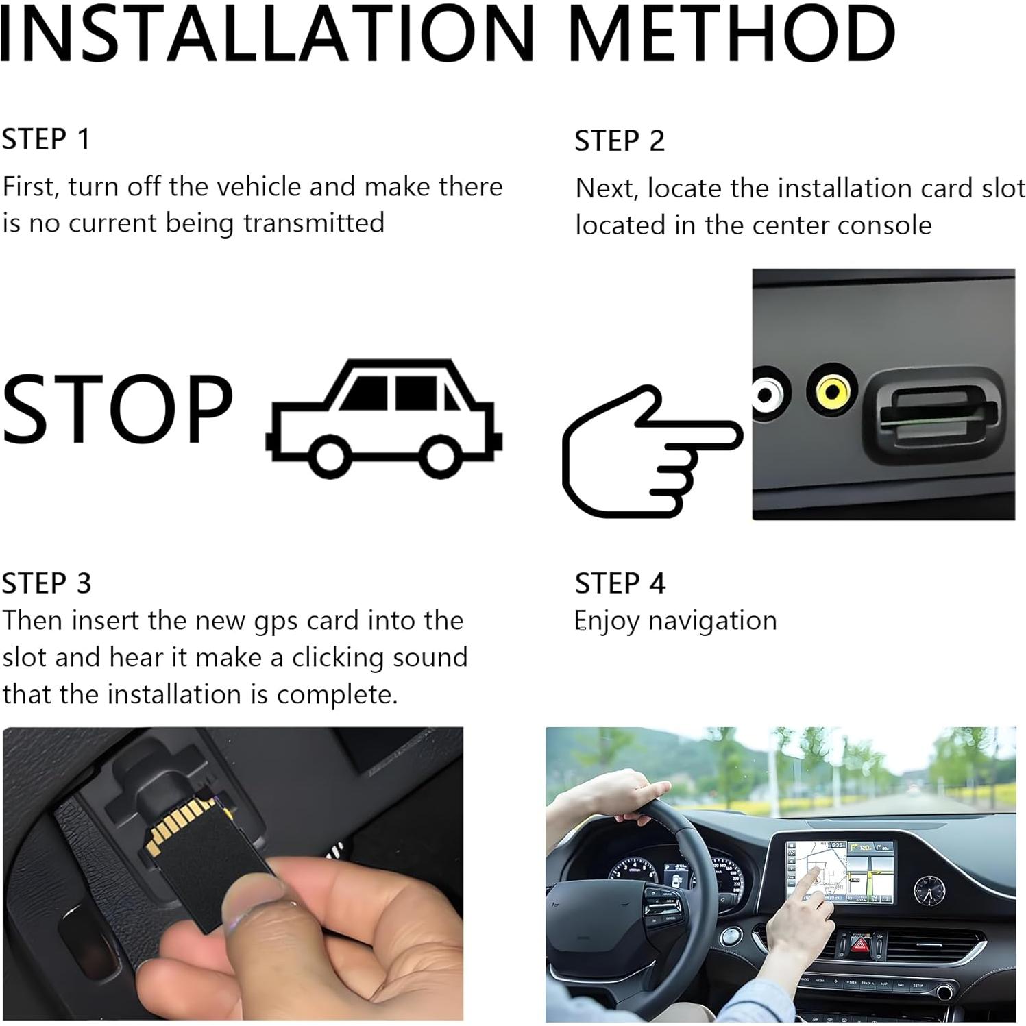 Tarjeta SD de Navegación GPS A15 Stacool para Ford y Lincoln