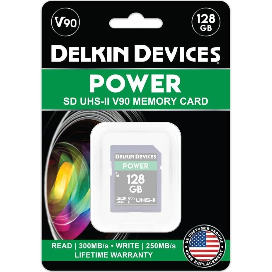 Tarjeta de Memoria Delkin Devices 128GB SDXC UHS-II 300MB/s