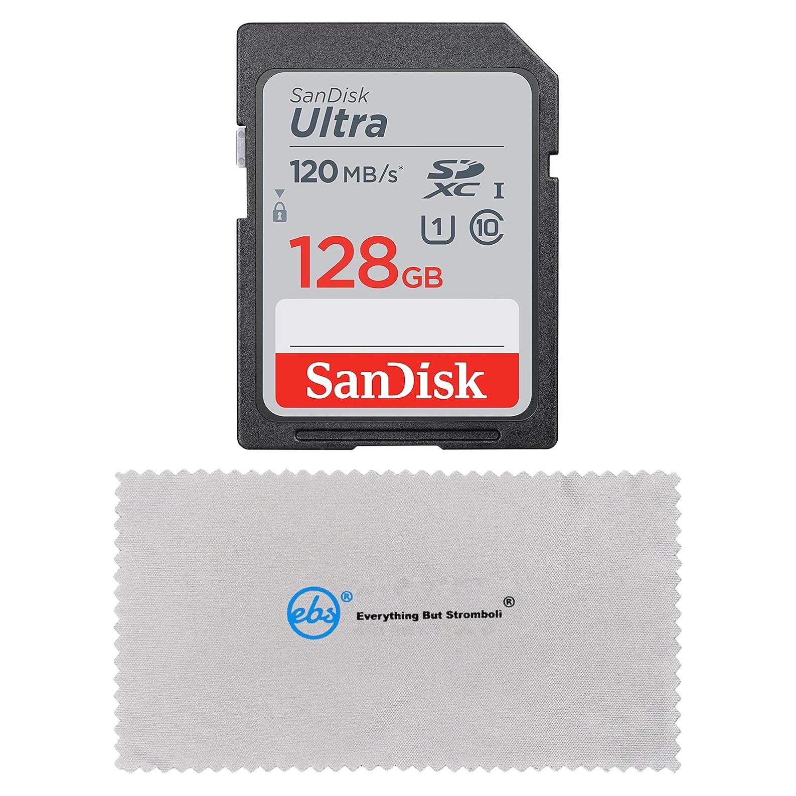 Tarjeta de Memoria SanDisk 128GB SD Ultra Clase 10 UHS-I