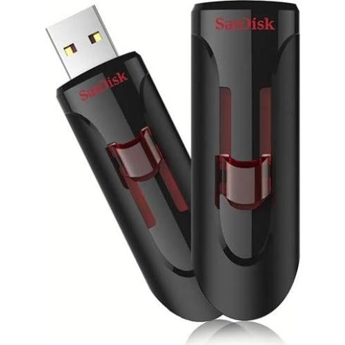 Pendrive SanDisk 64GB Cruzer Glide USB 3.0 Negro