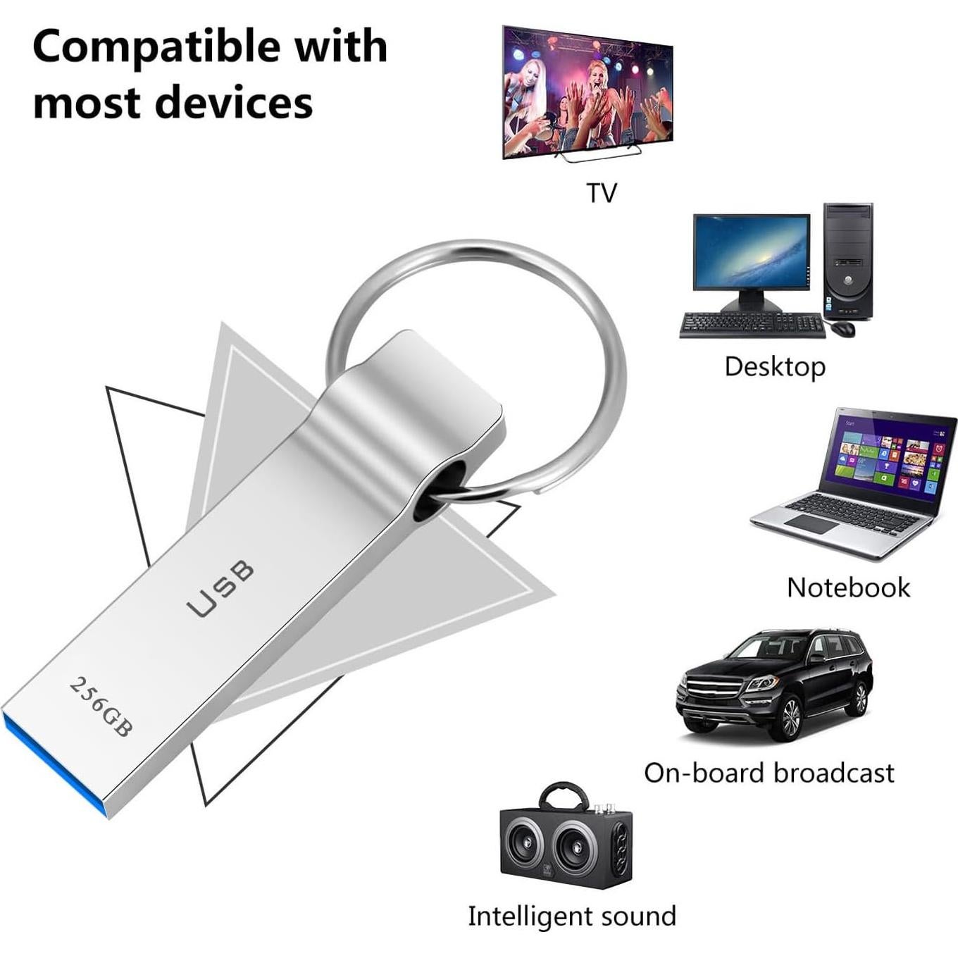 Unidad Flash USB 230GB Marryler Resistente al Agua Metal