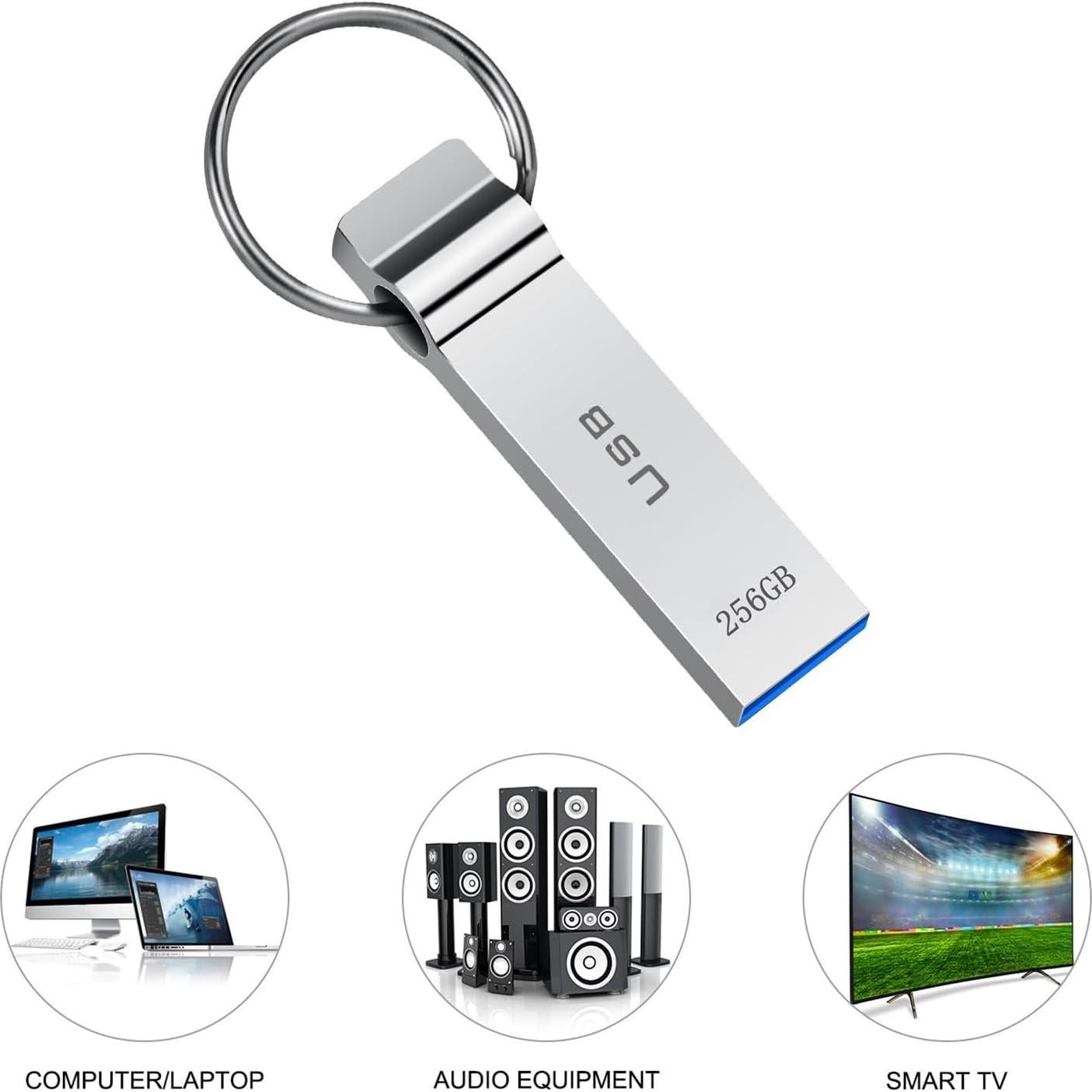 Unidad Flash USB 230GB Marryler Resistente al Agua Metal