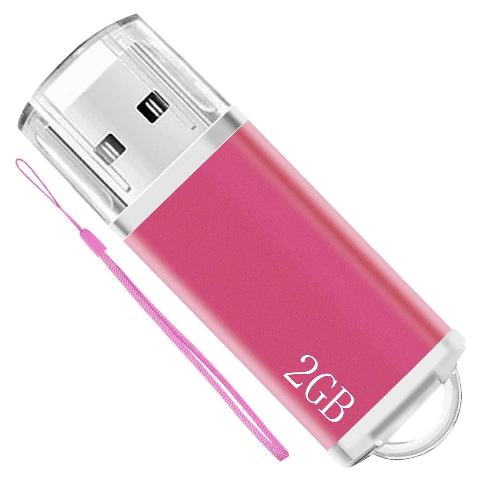 Unidad USB 2GB Nicepicten Rosa - Memoria Flash 2.0