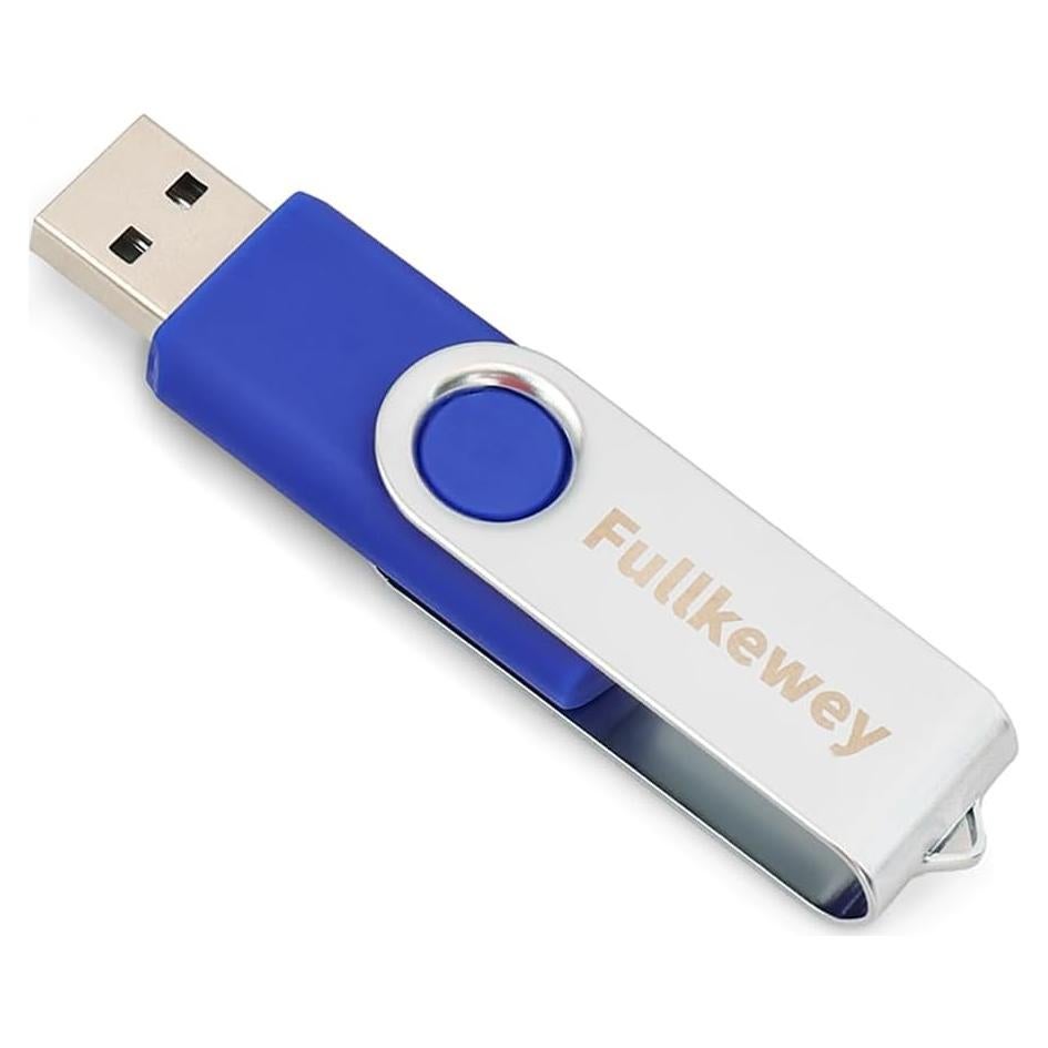 Unidad Flash USB 2.0 Fullkewey 32GB Alta Velocidad Azul