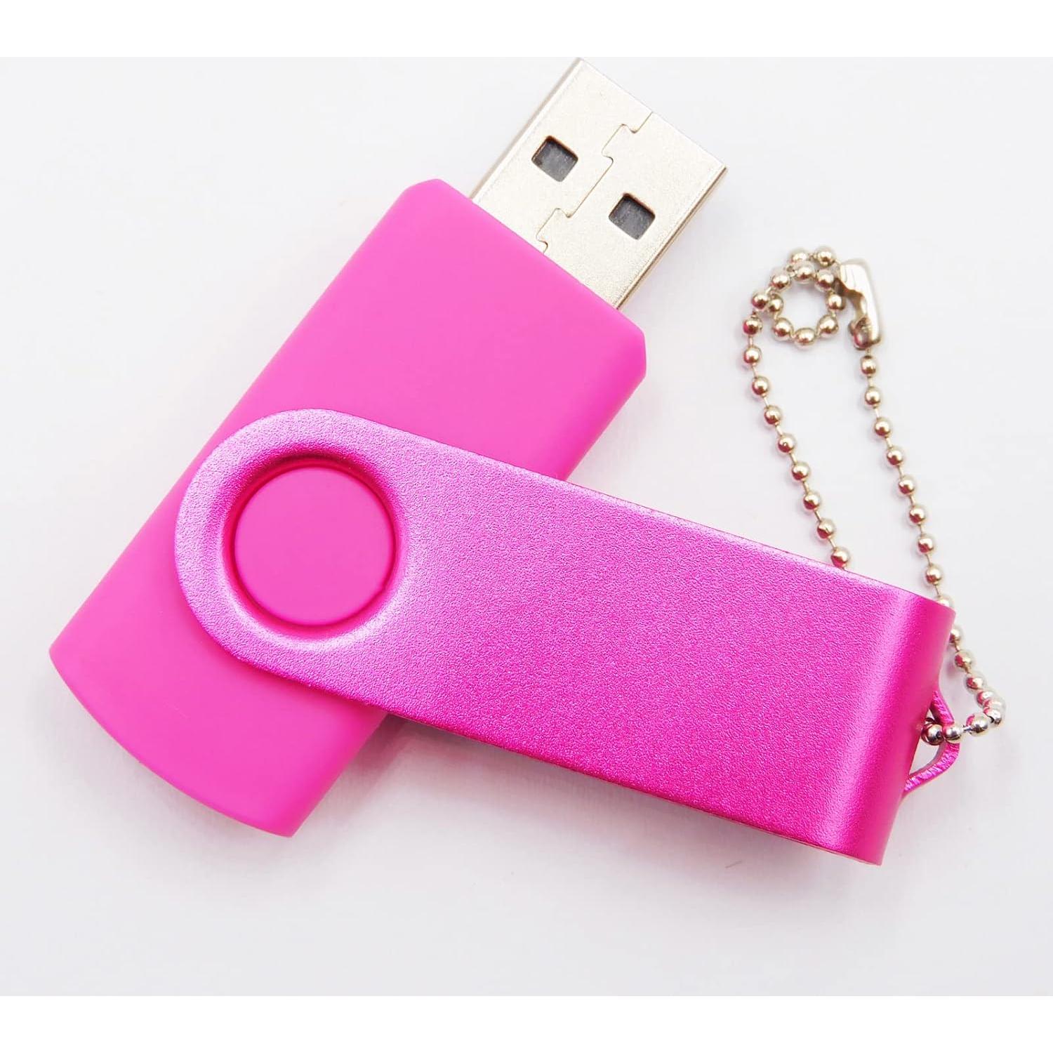 Memoria USB 512MB Chauuxee Rosa con Type C y OTG