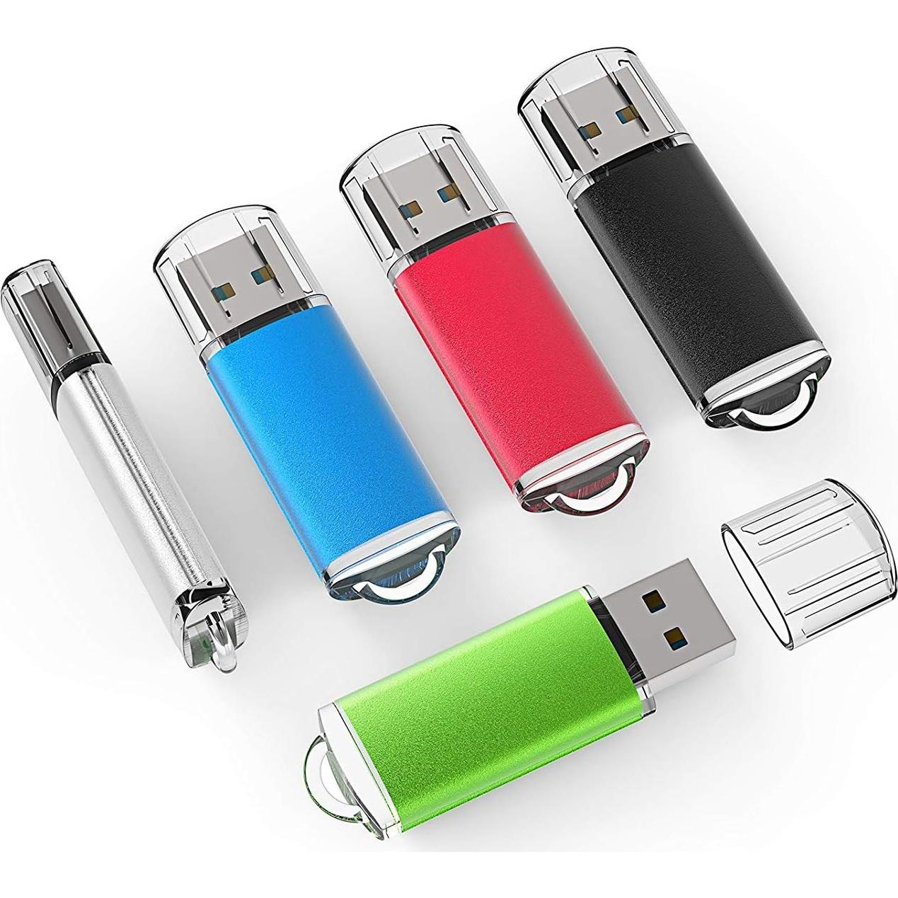 Memoria USB 2.0 Dimyog 5PCS 128MB Multicolor Pen Drive