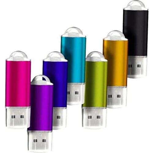 Memoria USB 2.0 Dimyog 5PCS 128MB Multicolor Pen Drive